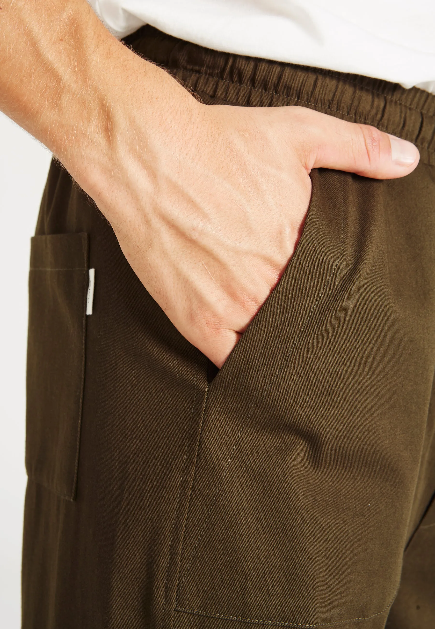 Organic Cotton Cargo Pants CAMERON - Olive Givn Berlin