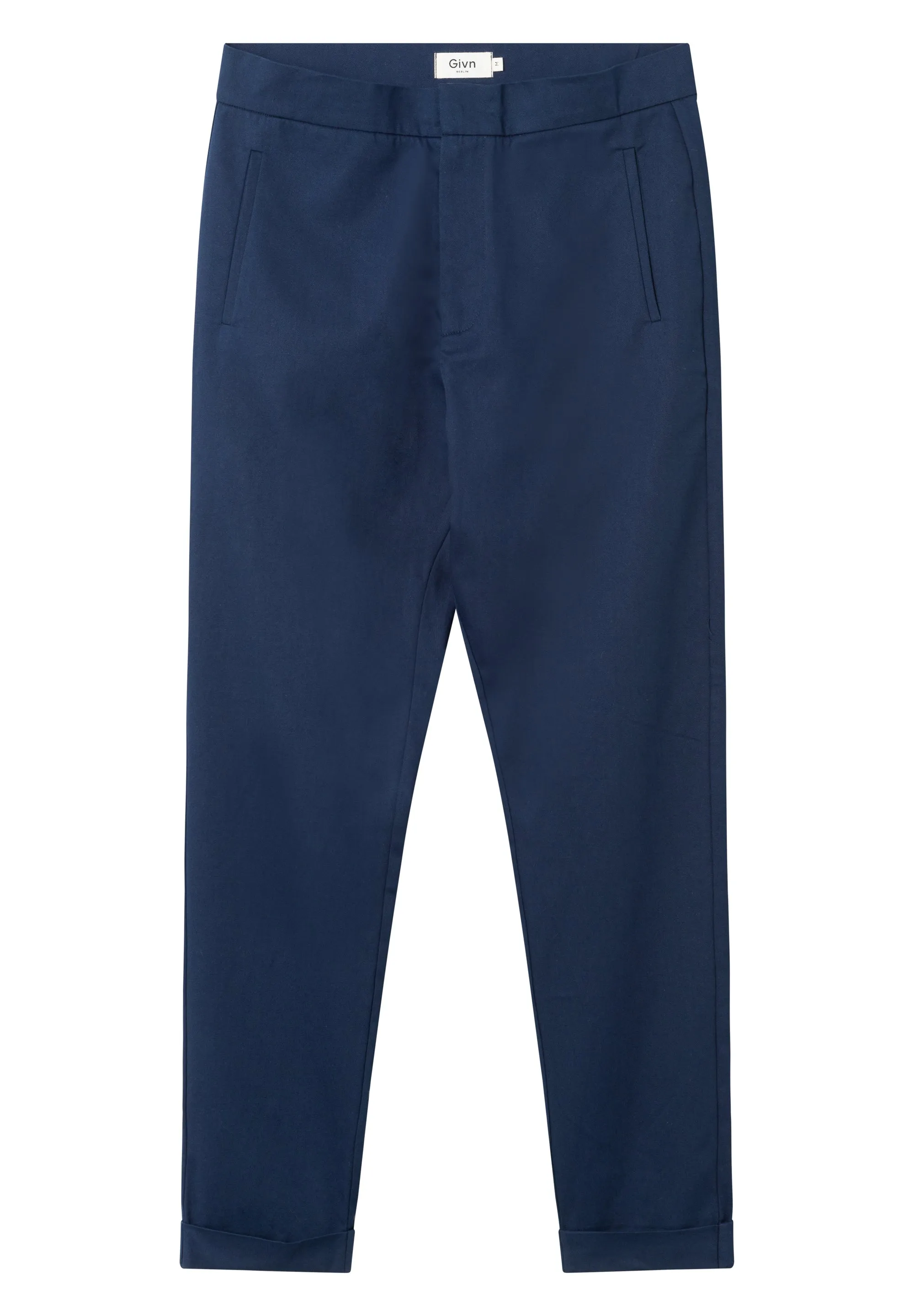 Organic Cotton Chino Pants BRUNO - Blue Givn Berlin