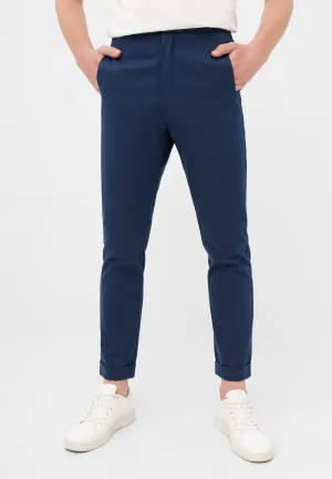 Organic Cotton Chino Pants BRUNO - Blue Givn Berlin