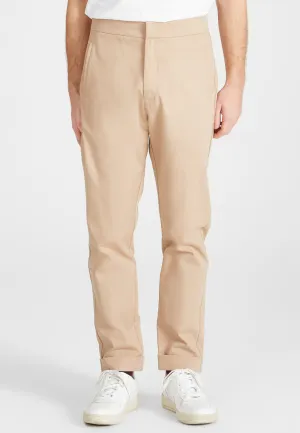 Organic Cotton Chino Pants BRUNO - Light Brown Givn Berlin