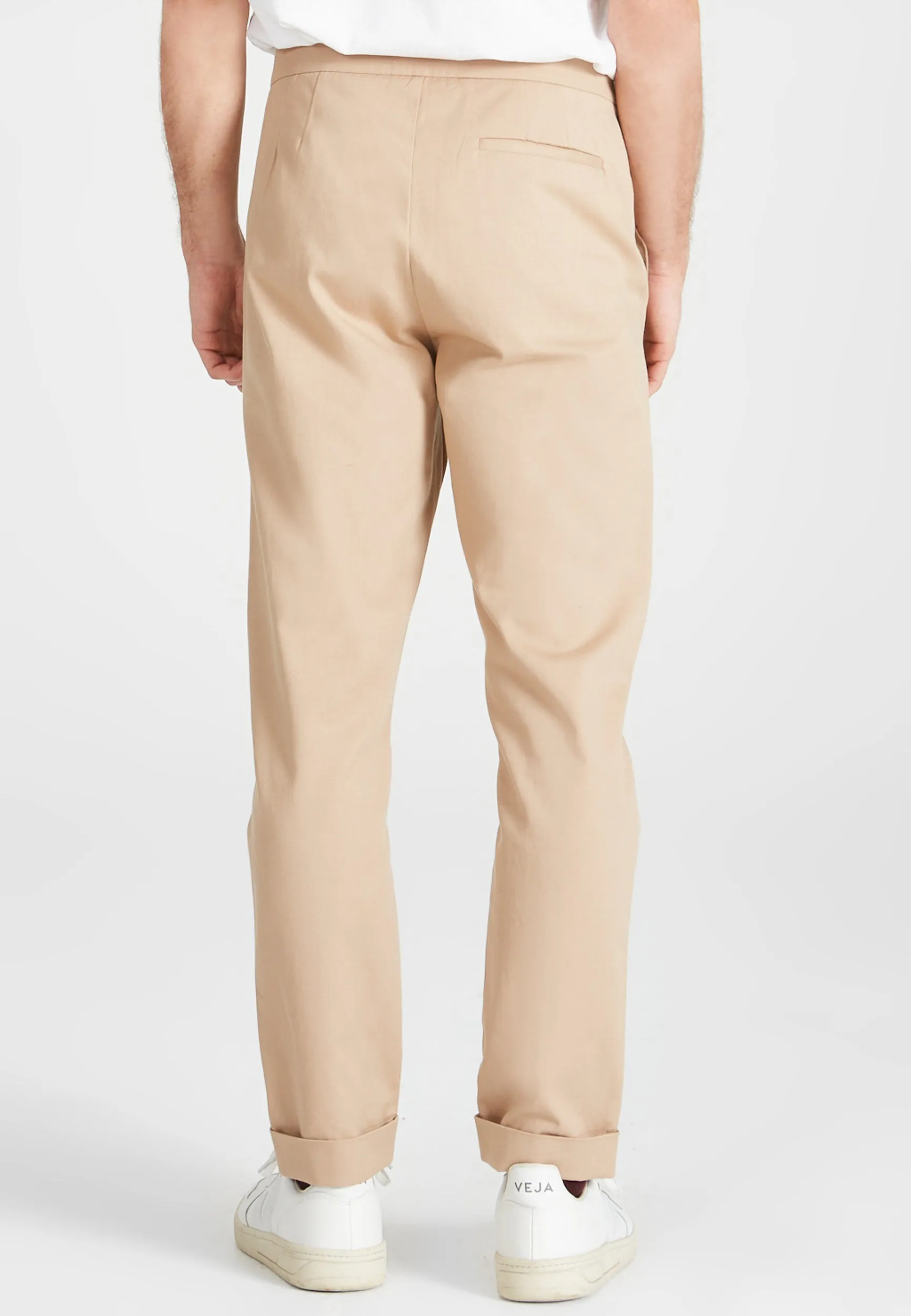 Organic Cotton Chino Pants BRUNO - Light Brown Givn Berlin