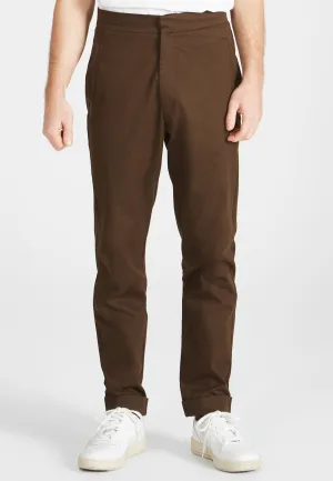 Organic Cotton Chino Pants BRUNO - Oak Brown Givn Berlin