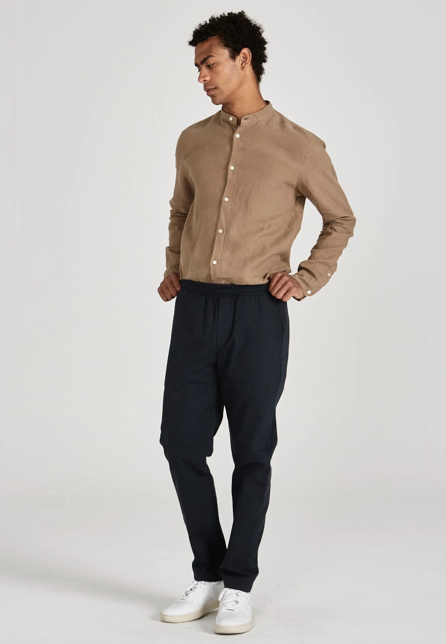 Organic Cotton Chino Pants ERIC - Dark Blue Givn Berlin