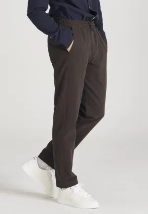 Organic Cotton Chino Pants ERIC - Dark Brown Givn Berlin