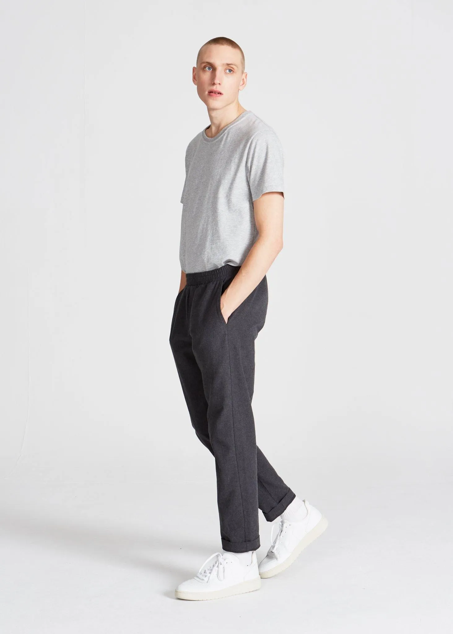 Organic Cotton Chino Pants ERIC - Dark Grey Givn Berlin