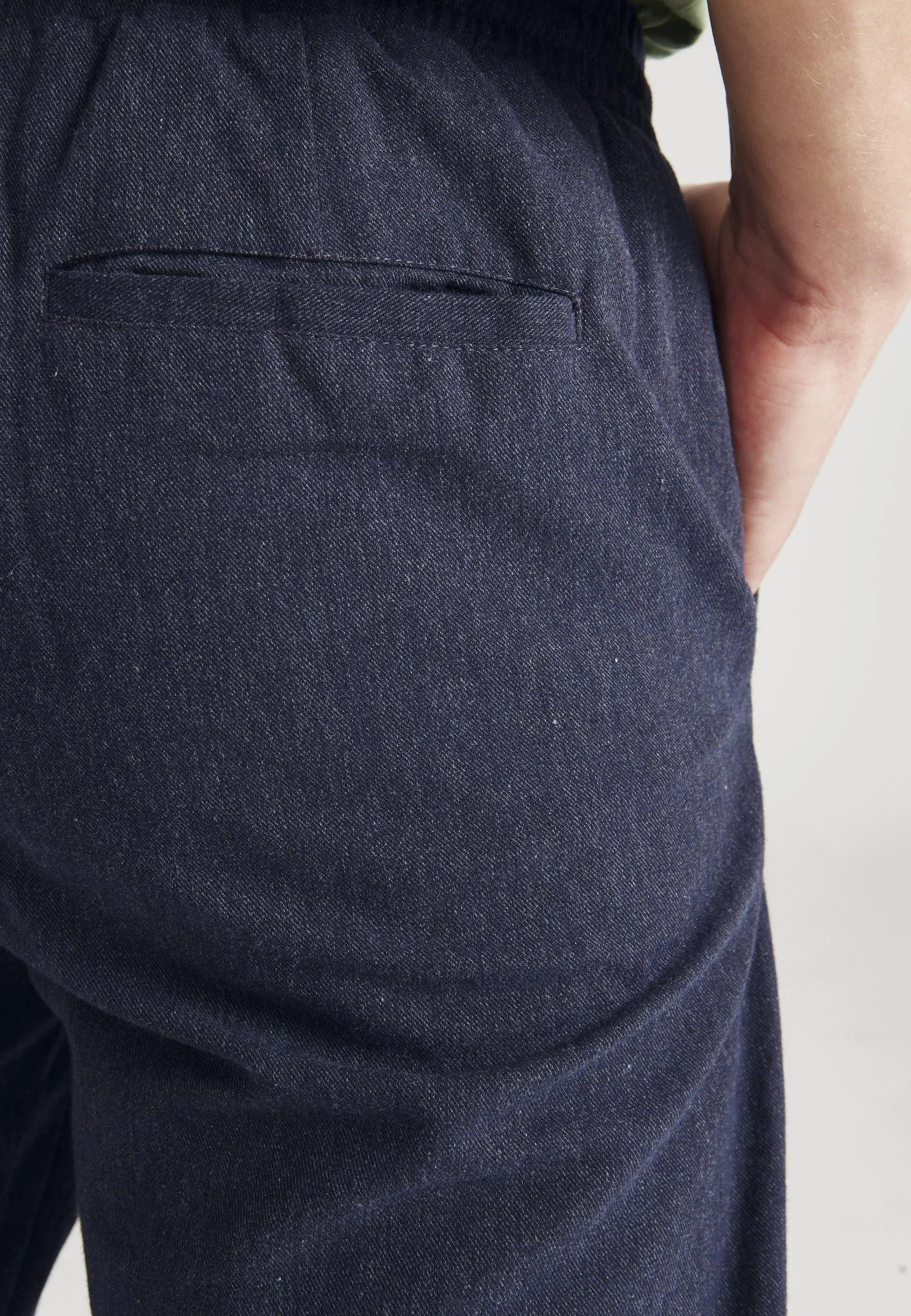 Organic Cotton Chino Pants ERIC - Midnight Blue Givn Berlin