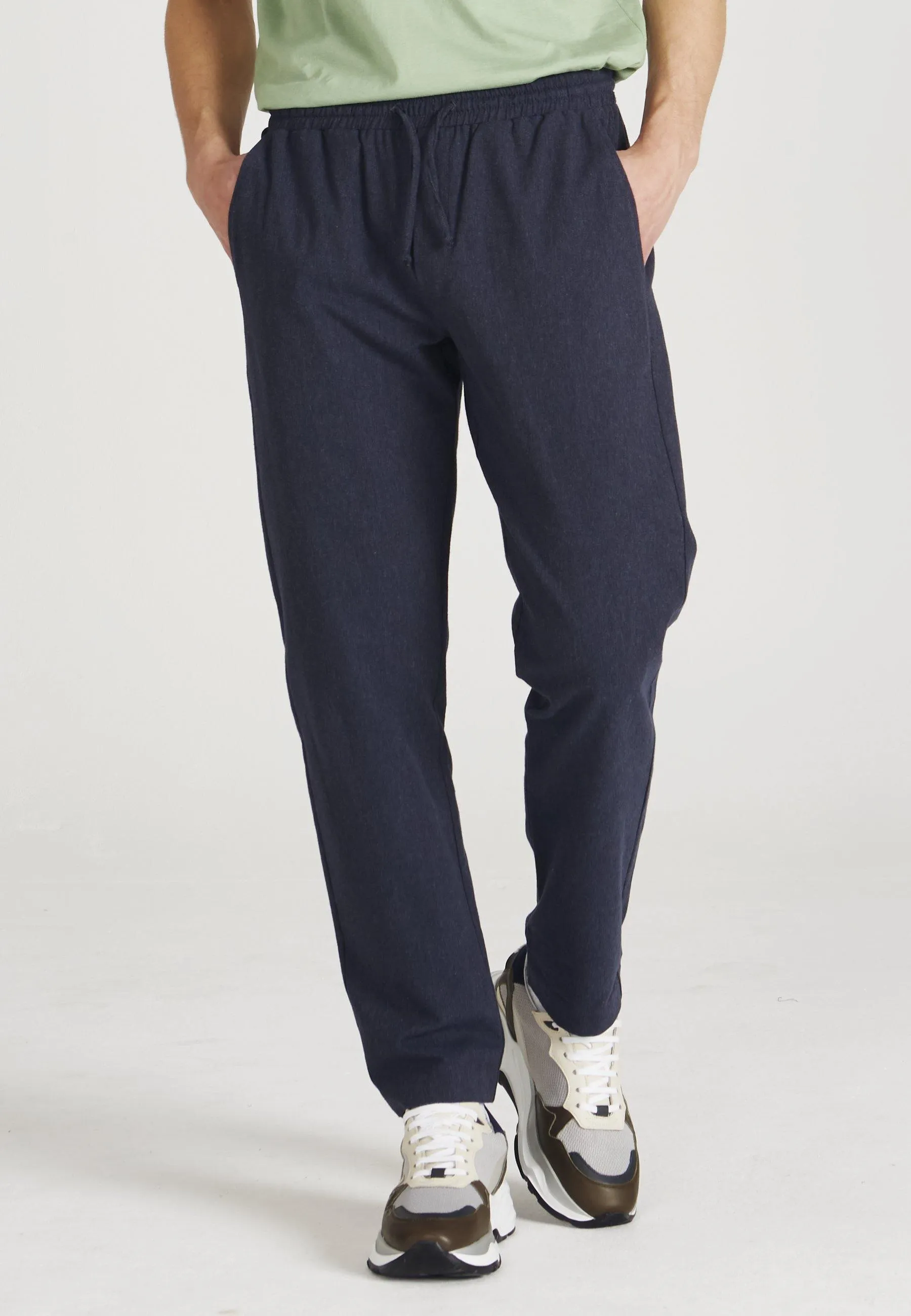 Organic Cotton Chino Pants ERIC - Midnight Blue Givn Berlin