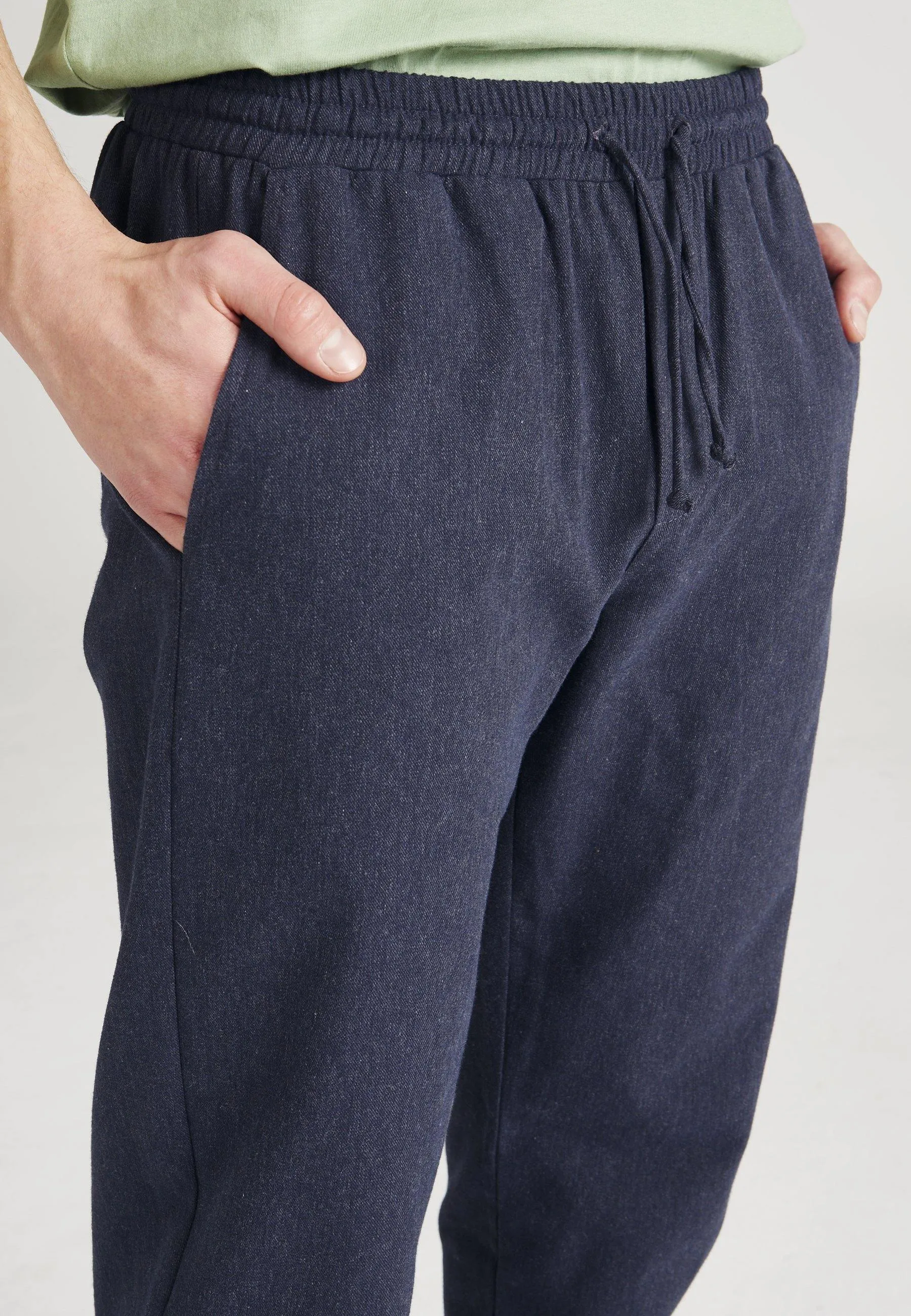 Organic Cotton Chino Pants ERIC - Midnight Blue Givn Berlin