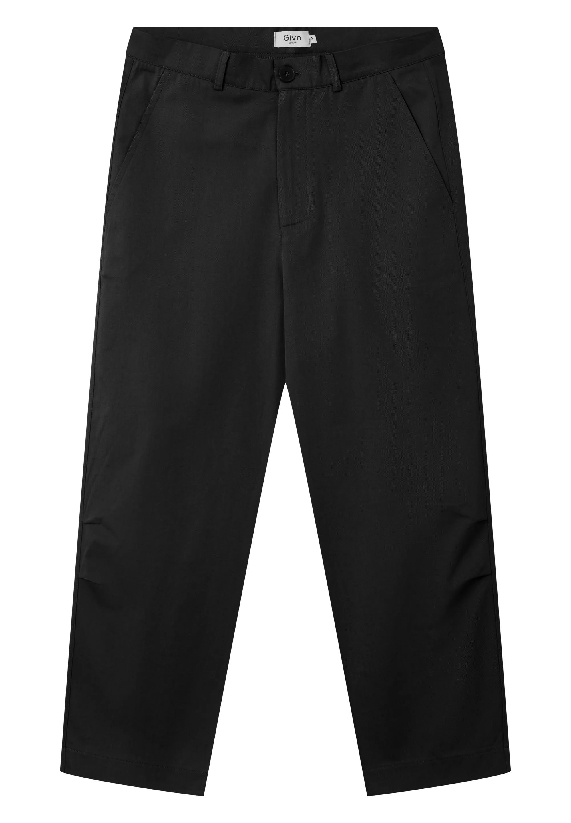 Organic Cotton Chino Pants JORIS - Black Givn Berlin