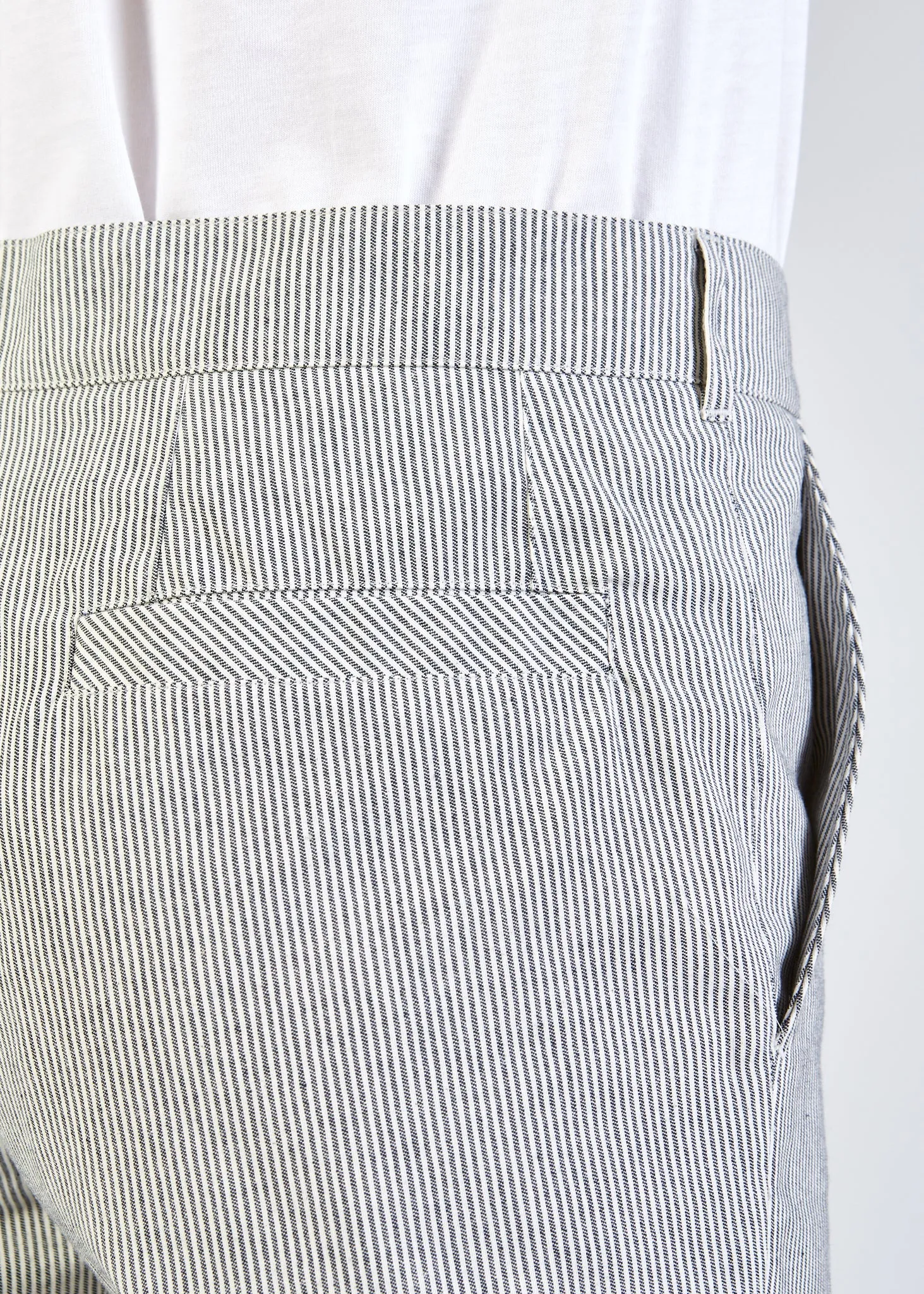 Organic Cotton Chino Shorts EDGAR - Blue / White (Stripes) Givn Berlin