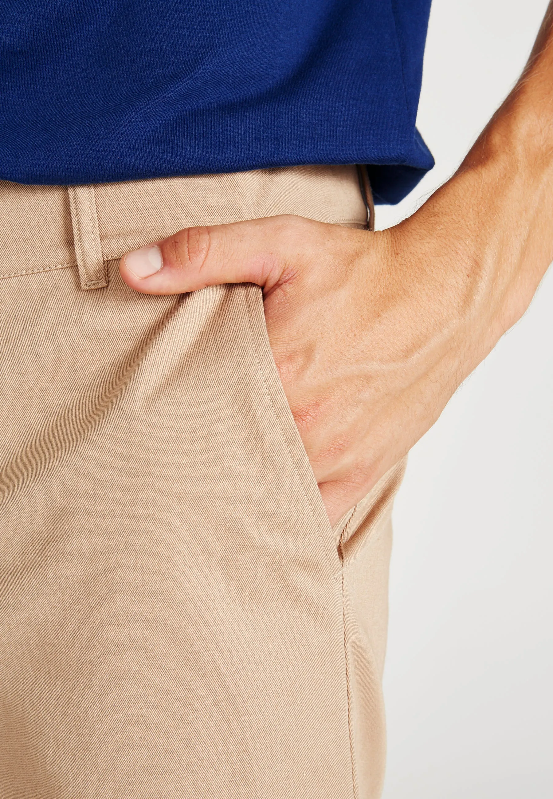 Organic Cotton Chino Shorts EDGAR - Light Brown Givn Berlin