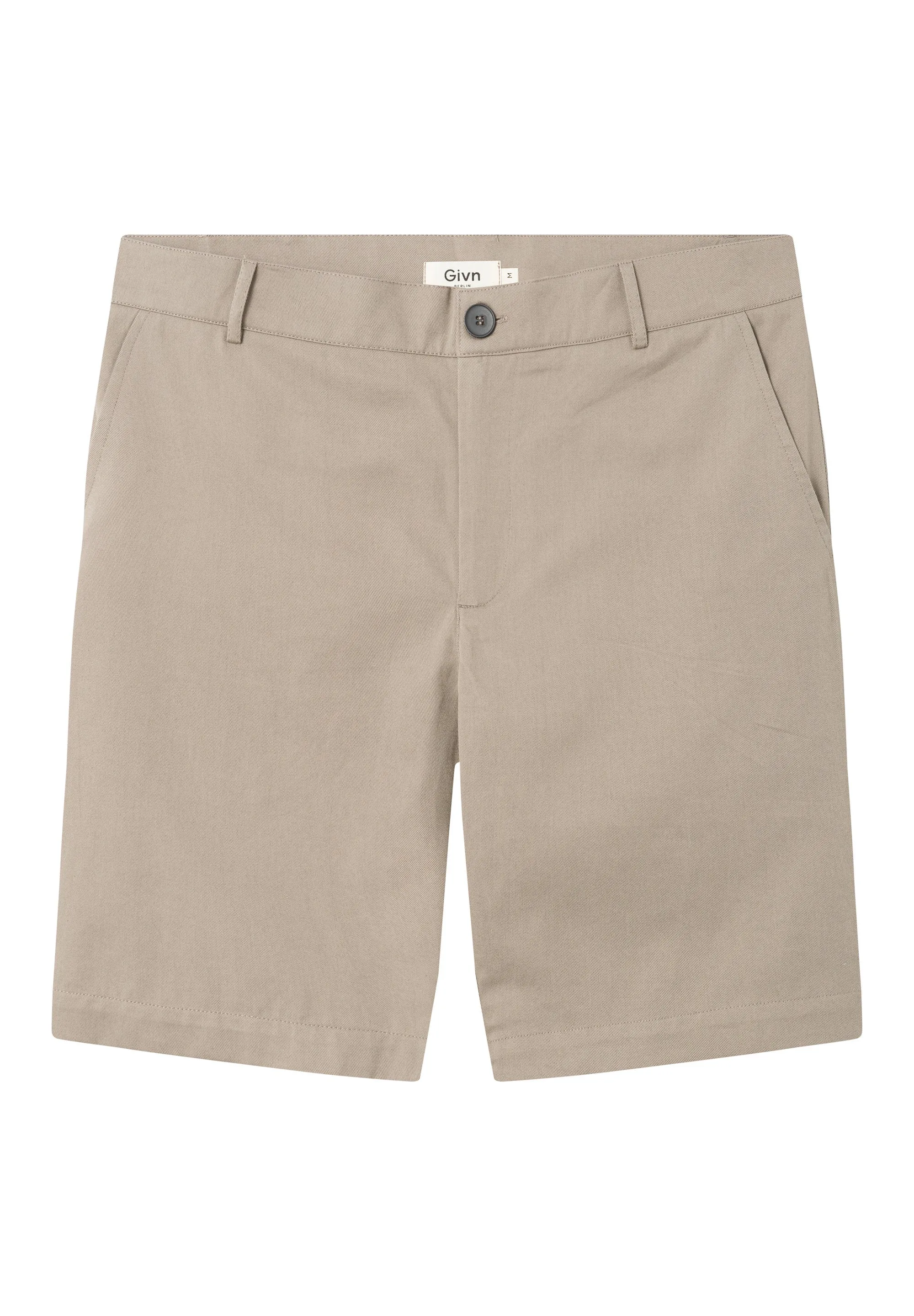Organic Cotton Chino Shorts EDGAR - Muddy Grey Givn Berlin