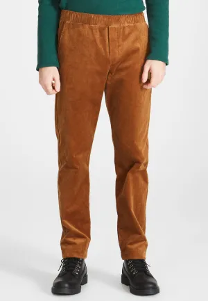 Organic Cotton Corduroy Pants ERIC - Caramel Brown (Corduroy) Givn Berlin