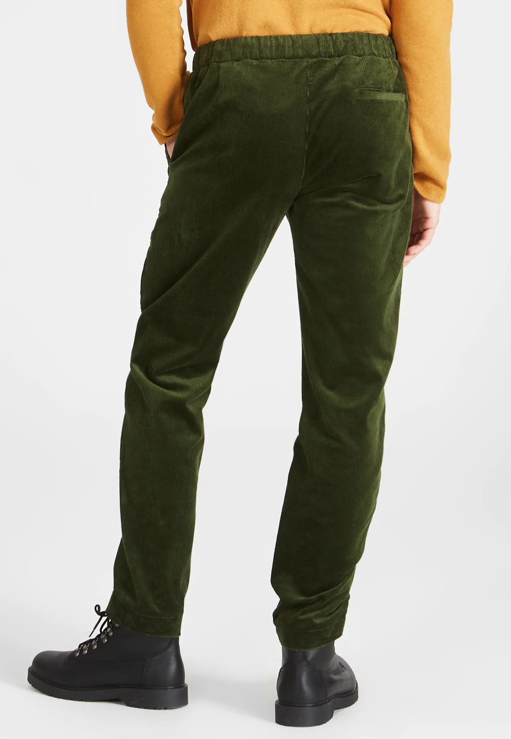 Organic Cotton Corduroy Pants ERIC - Hunter Green (Corduroy) Givn Berlin