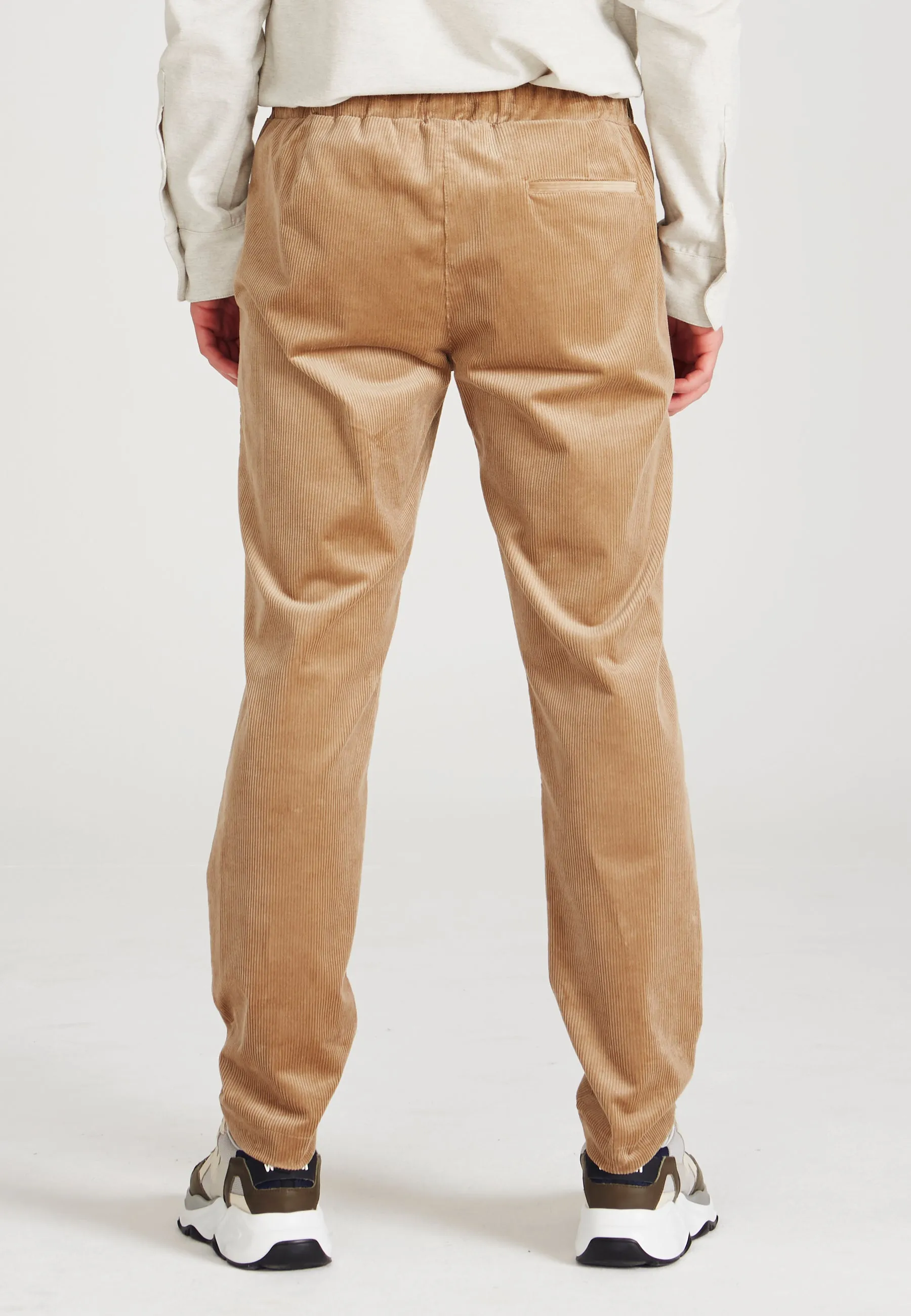 Organic Cotton Corduroy Pants ERIC - Light Camel (Corduroy) Givn Berlin