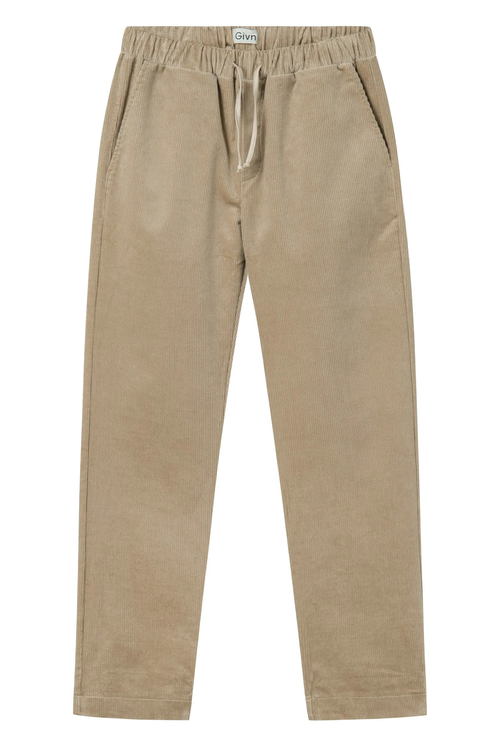 Organic Cotton Corduroy Pants ERIC - Light Camel (Corduroy) Givn Berlin