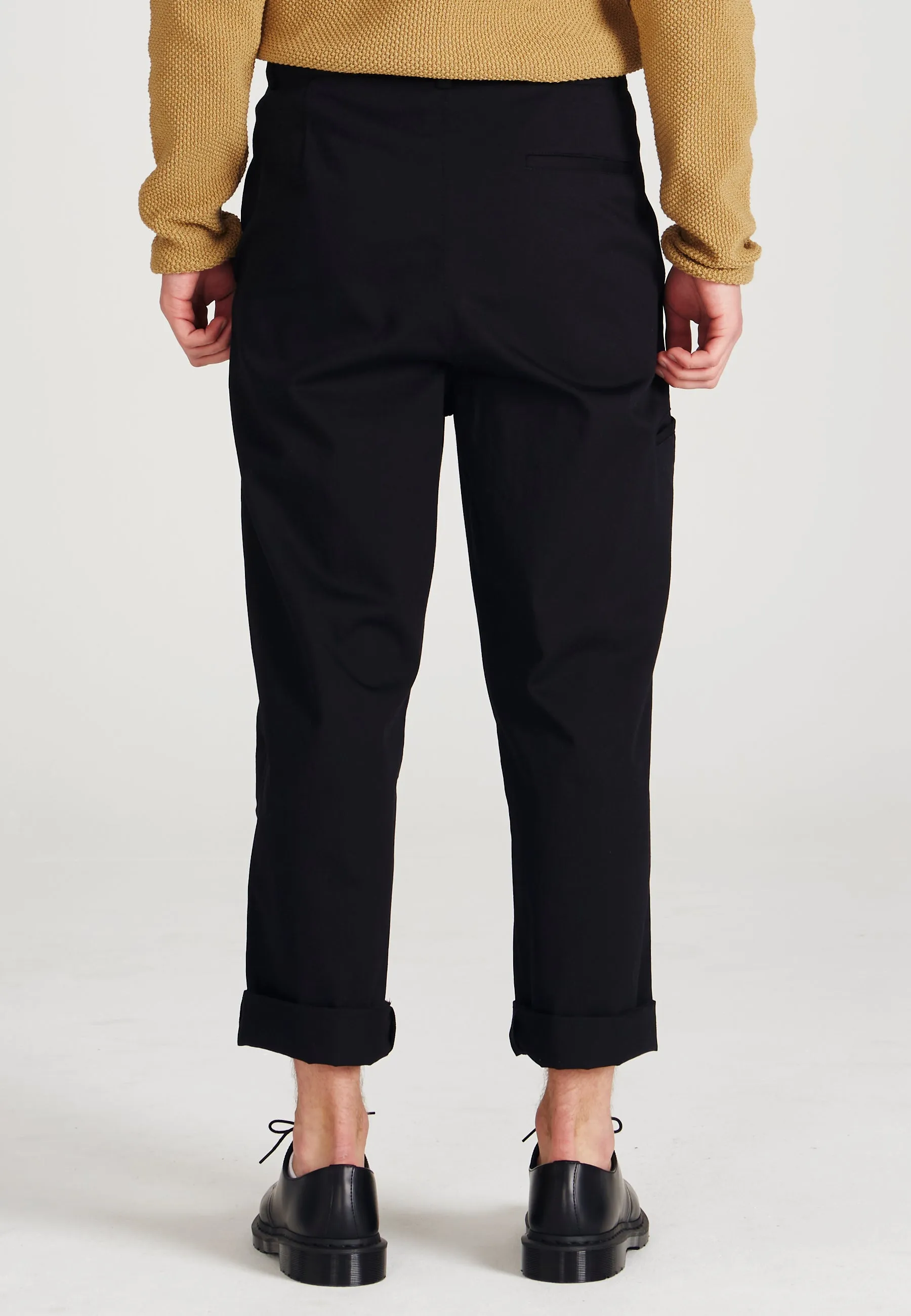 Organic cotton pants JONTE - Black Givn Berlin