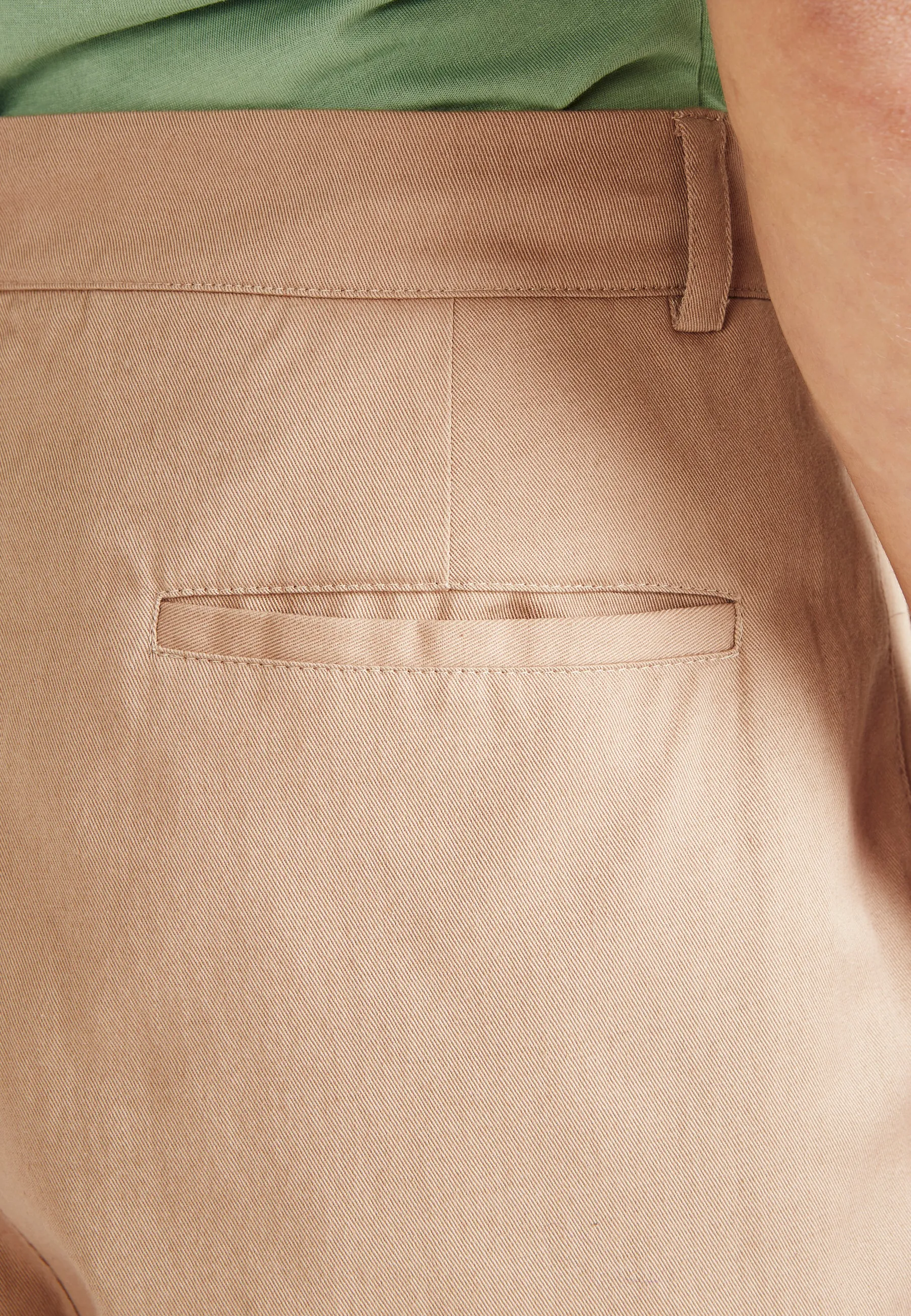 Organic cotton pants JONTE - Light Brown Givn Berlin