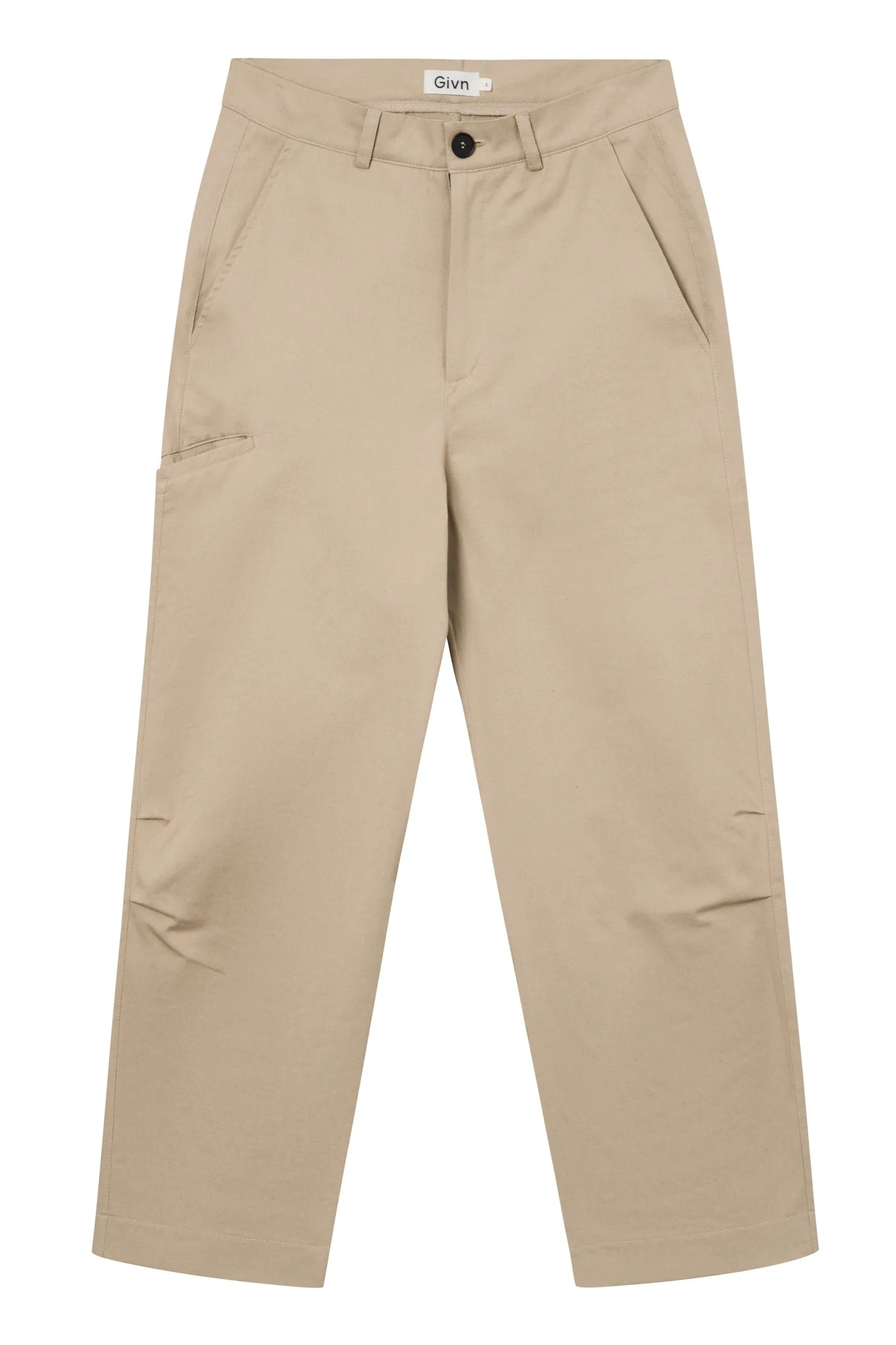 Organic cotton pants JONTE - Light Brown Givn Berlin