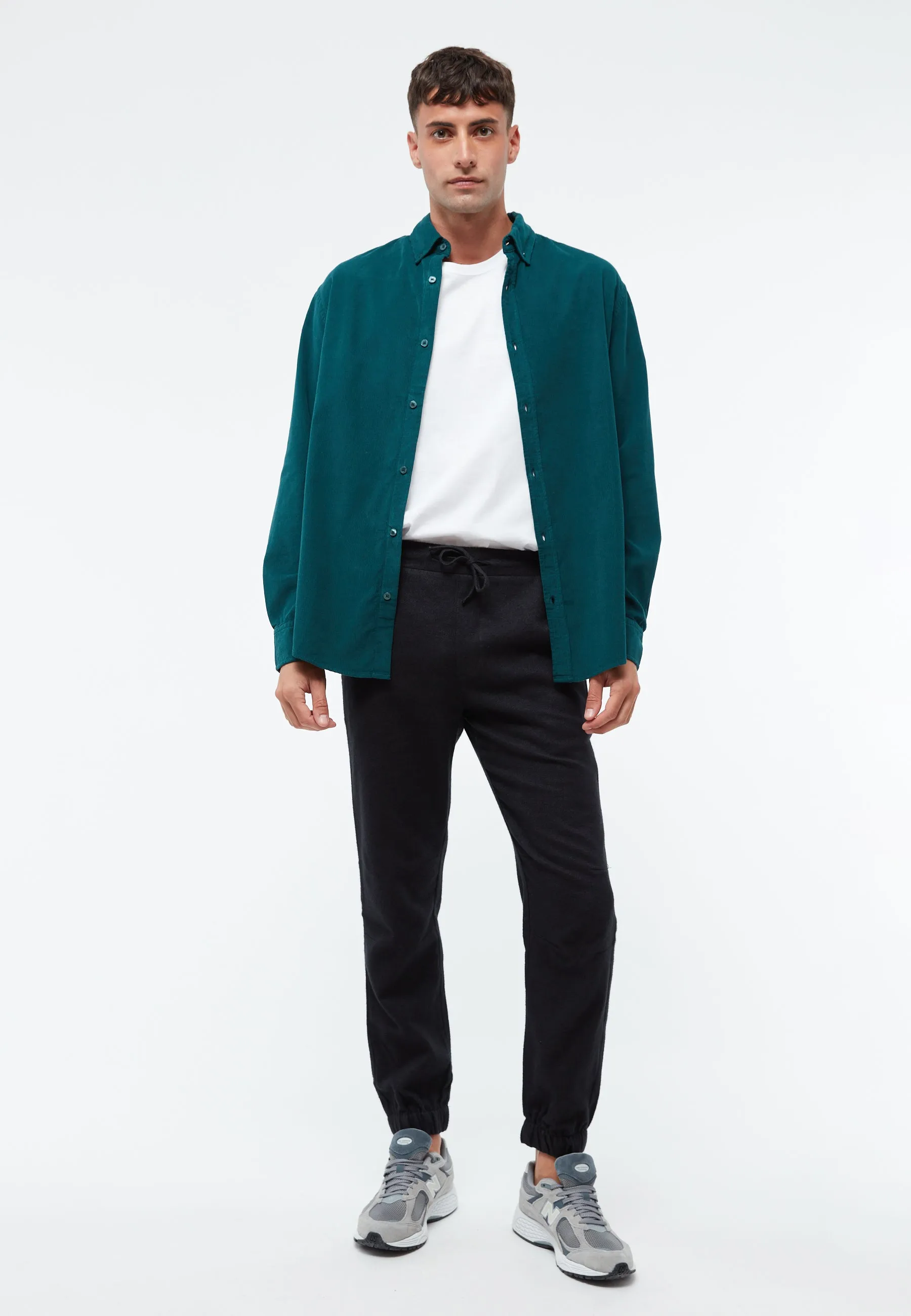 Organic Cotton Pants MAEL - Anthracite Givn Berlin