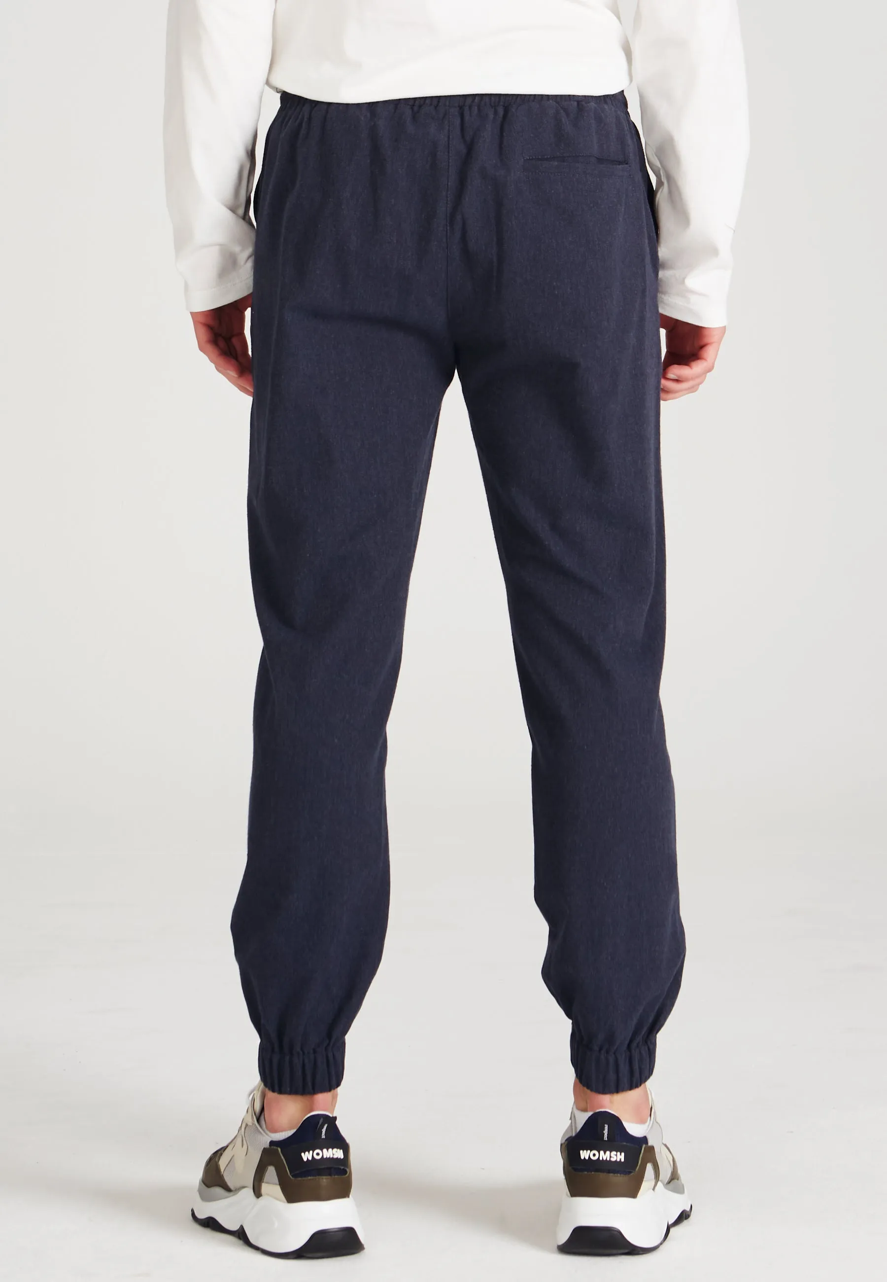 Organic Cotton Pants MAEL - Midnight Blue Givn Berlin