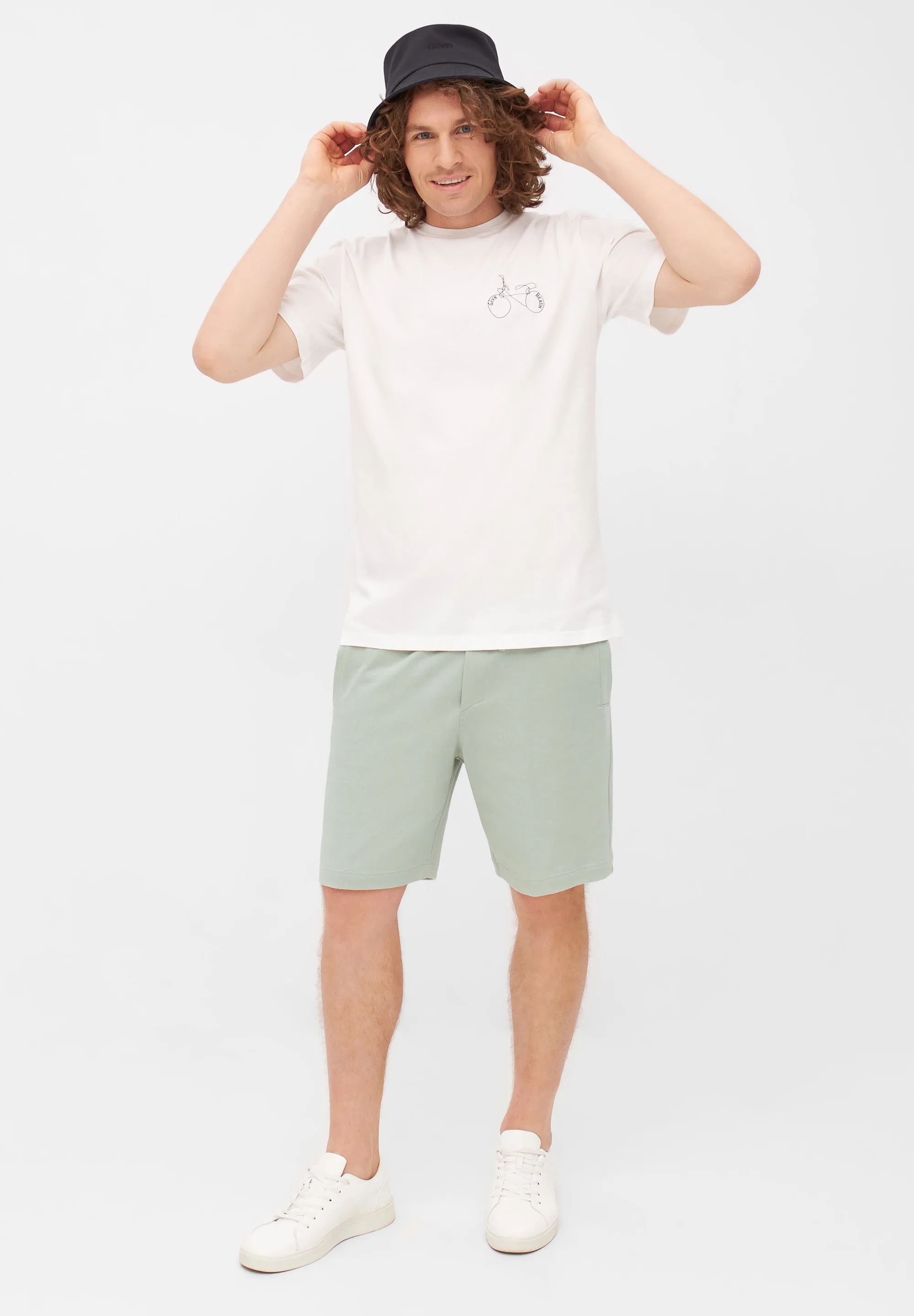 Organic cotton sweatshorts PASCAL - Sage Givn Berlin
