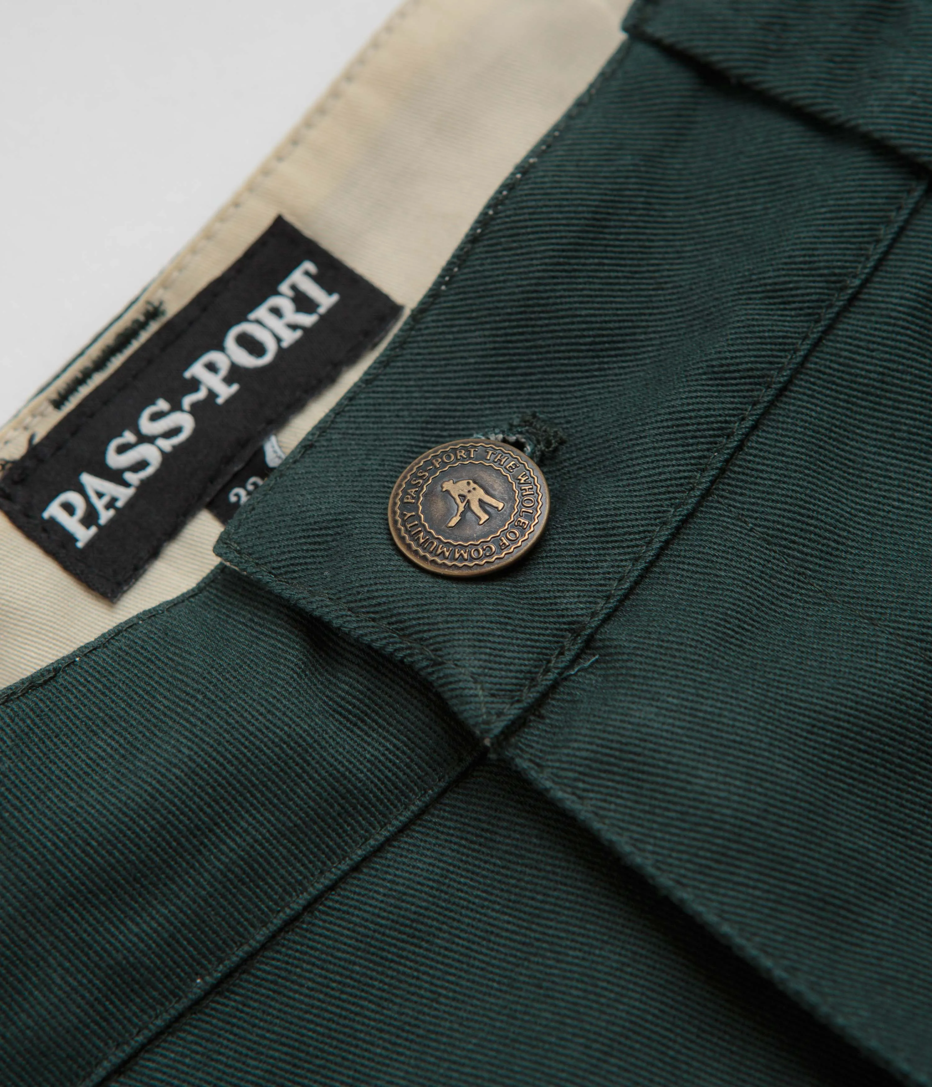Pass Port Leagues Club Striped Pants - Dark Teal / Black