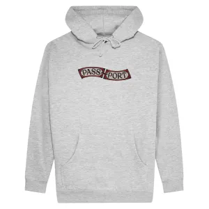 Pass~Port - Red Flag Hoodie Ash