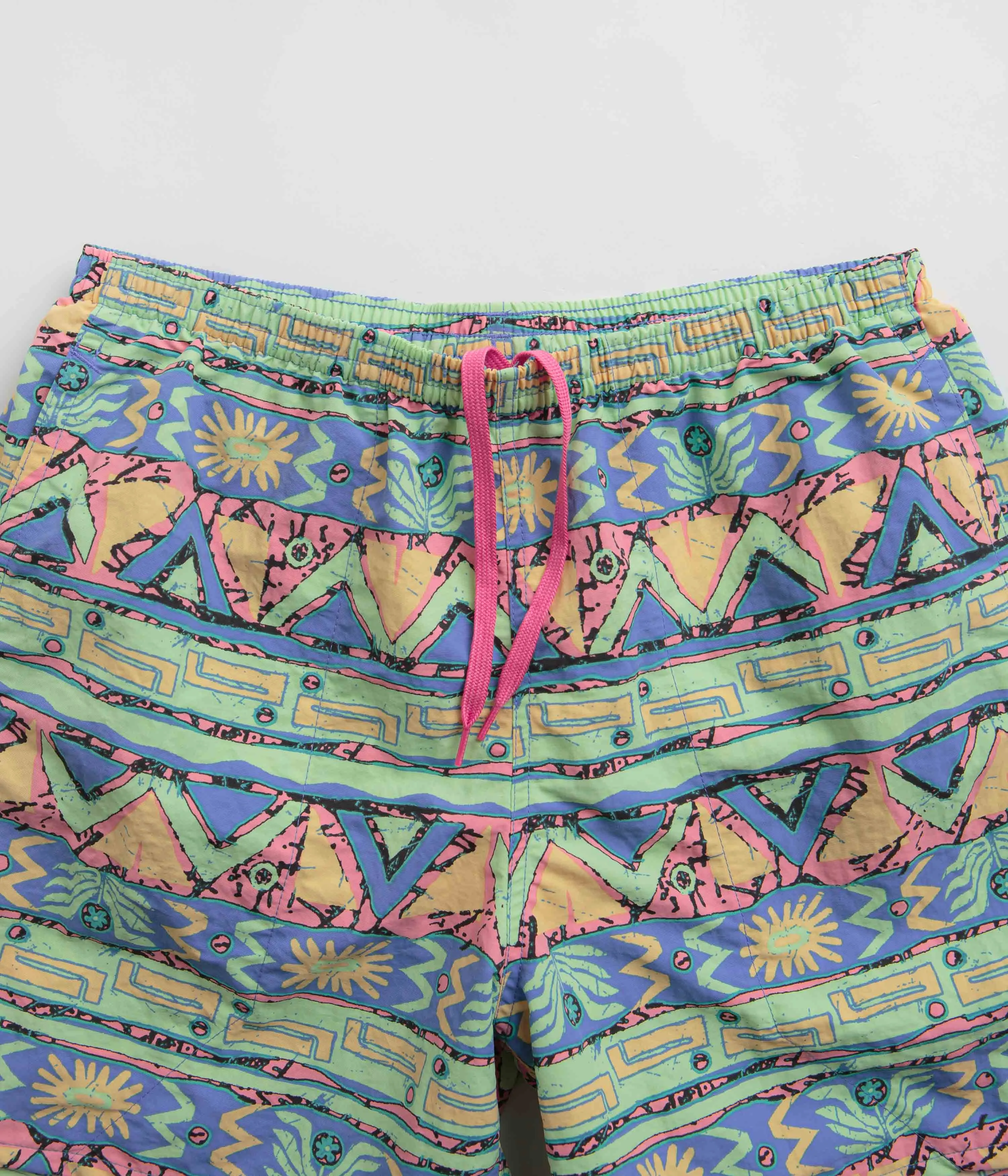Patagonia Baggies 5" Shorts - High Hopes Geo: Salamander Green