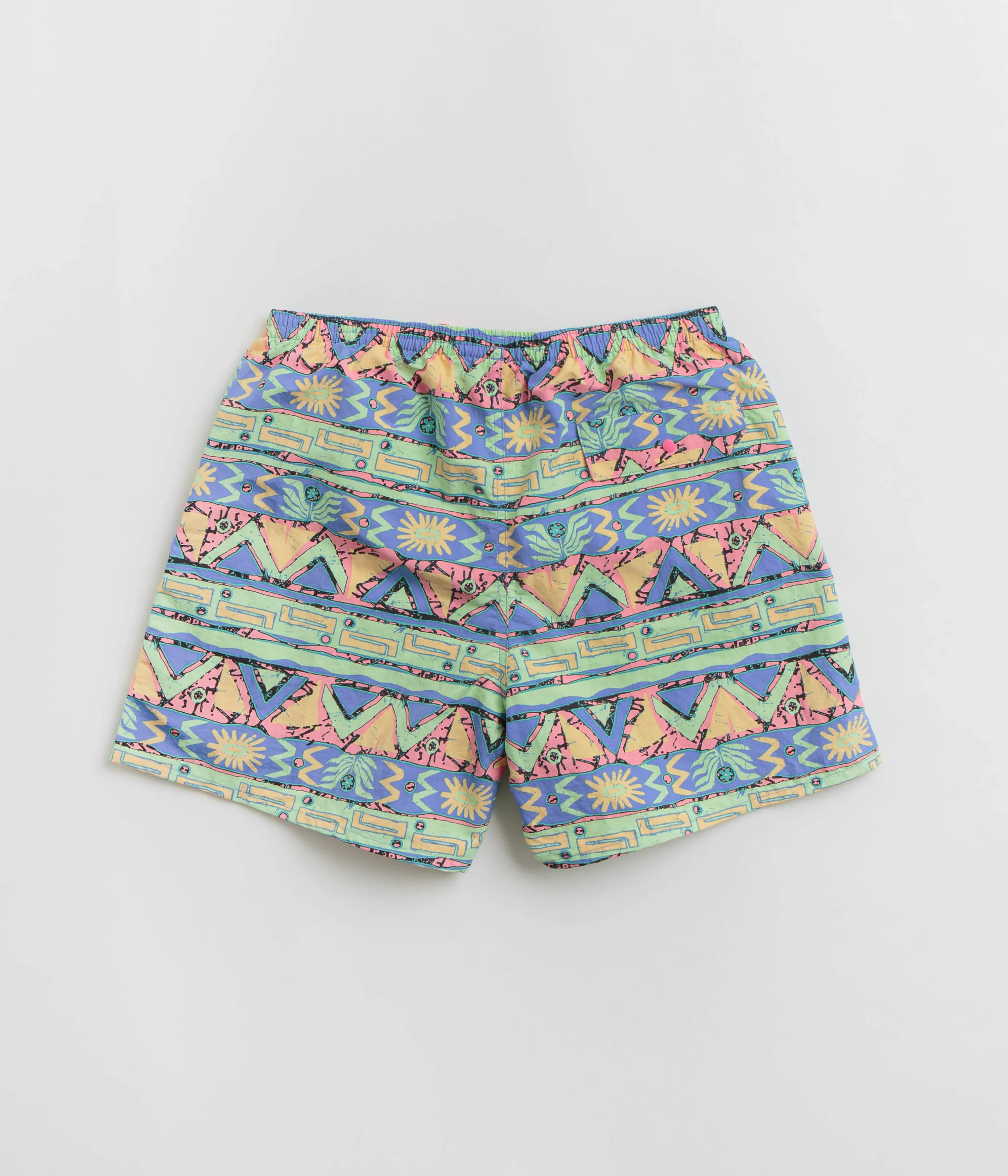 Patagonia Baggies 5" Shorts - High Hopes Geo: Salamander Green