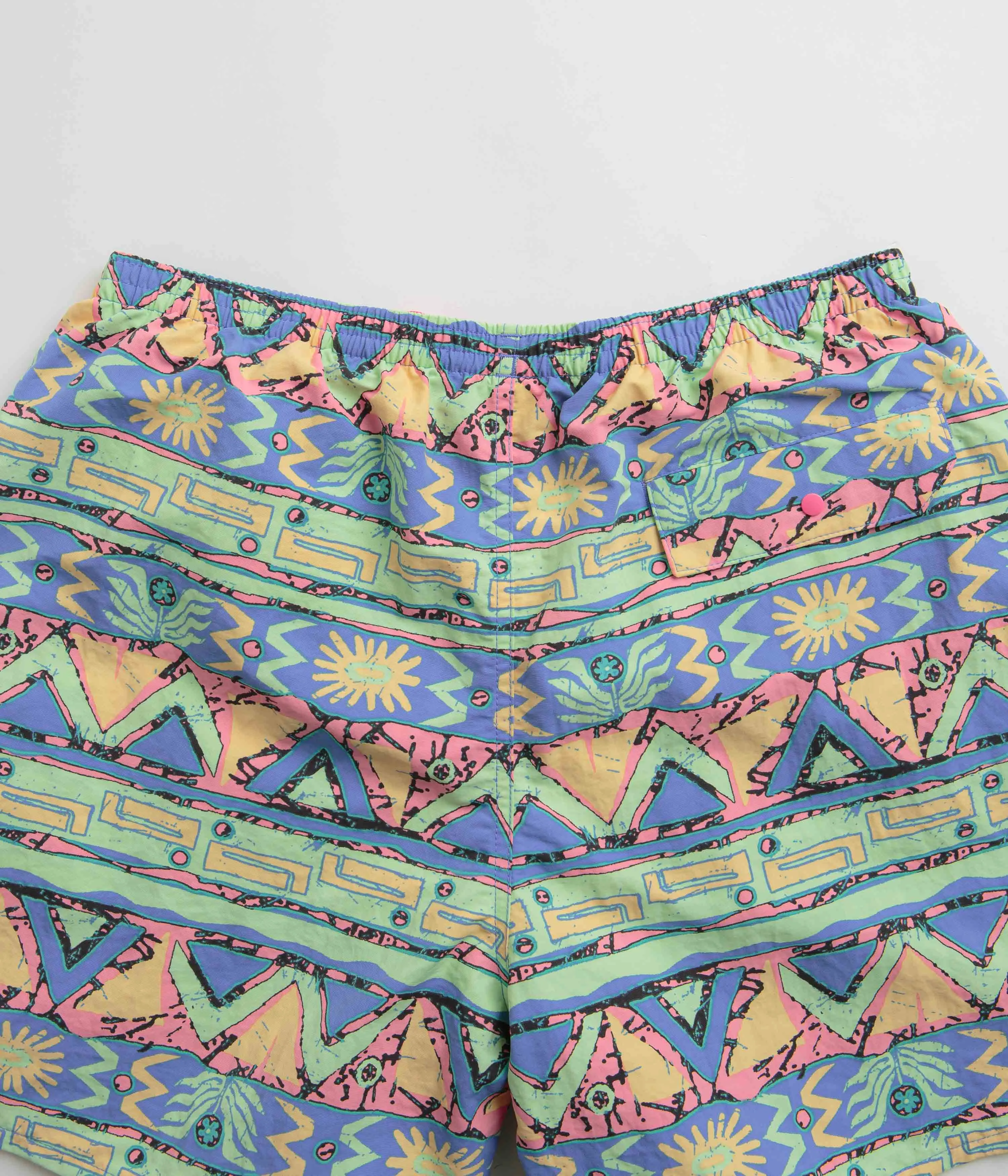 Patagonia Baggies 5" Shorts - High Hopes Geo: Salamander Green