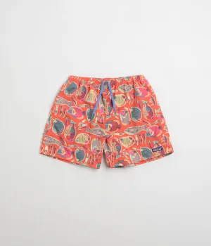 Patagonia Baggies 5" Shorts - Wrasse: Pollinator Orange