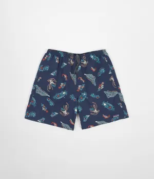 Patagonia Baggies Longs 7" Shorts - Clean Currents: Tidepool Blue