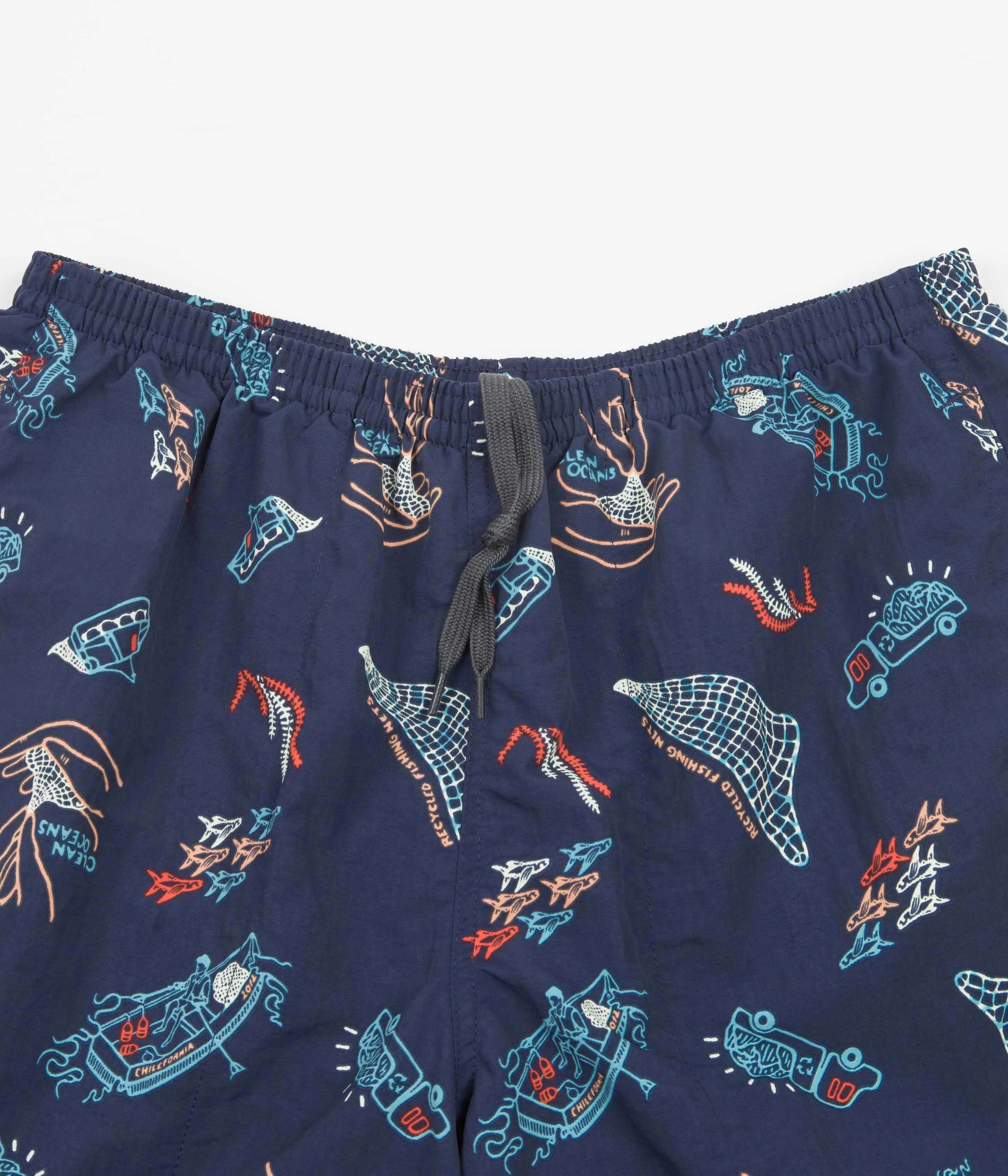 Patagonia Baggies Longs 7" Shorts - Clean Currents: Tidepool Blue