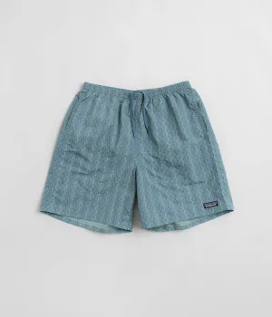 Patagonia Baggies Longs 7" Shorts - Kaleidoscope: Still Blue