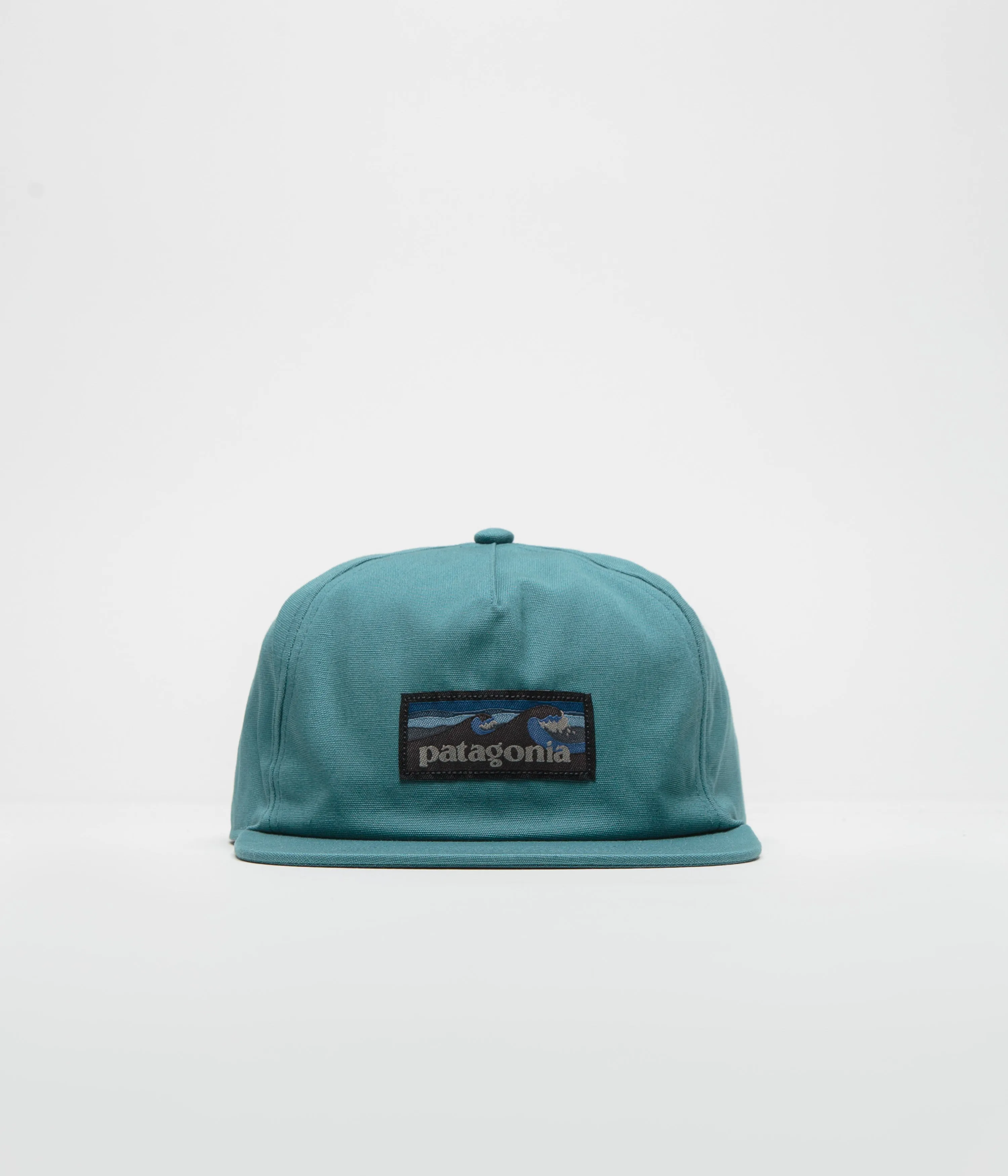 Patagonia Boardshort Label Funfarer Cap - Wetland Blue