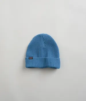 Patagonia Fishermans Rolled Beanie - Blue Bird