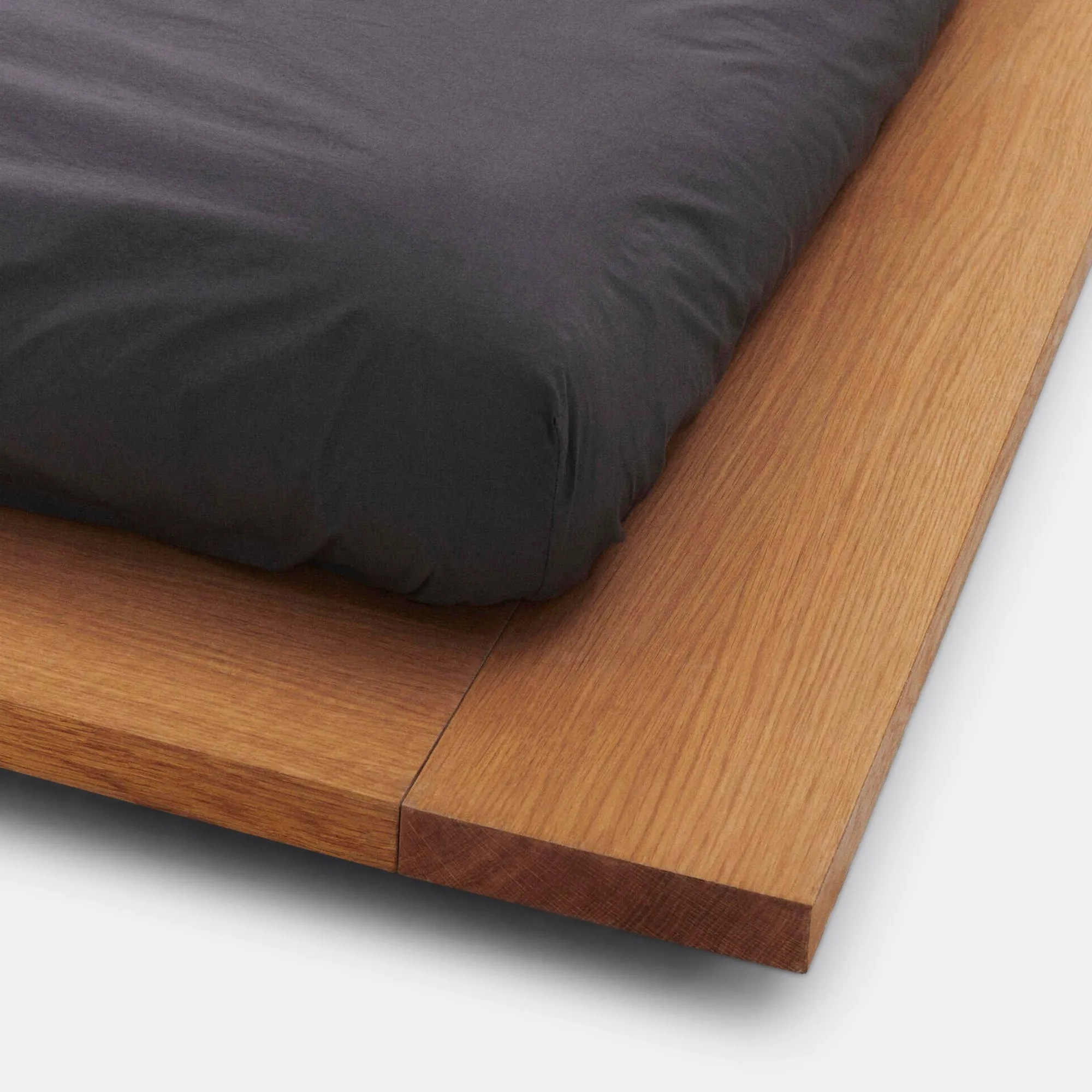 Percale Fitted Sheet - Dark Taupe