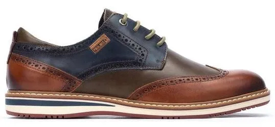 Pikolinos Avion M1T-4191C1 Mens Leather Lace Up Shoe