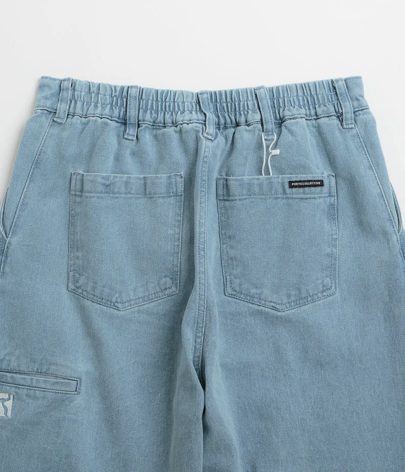 Poetic Collective Denim Balloon Pants - Light Blue