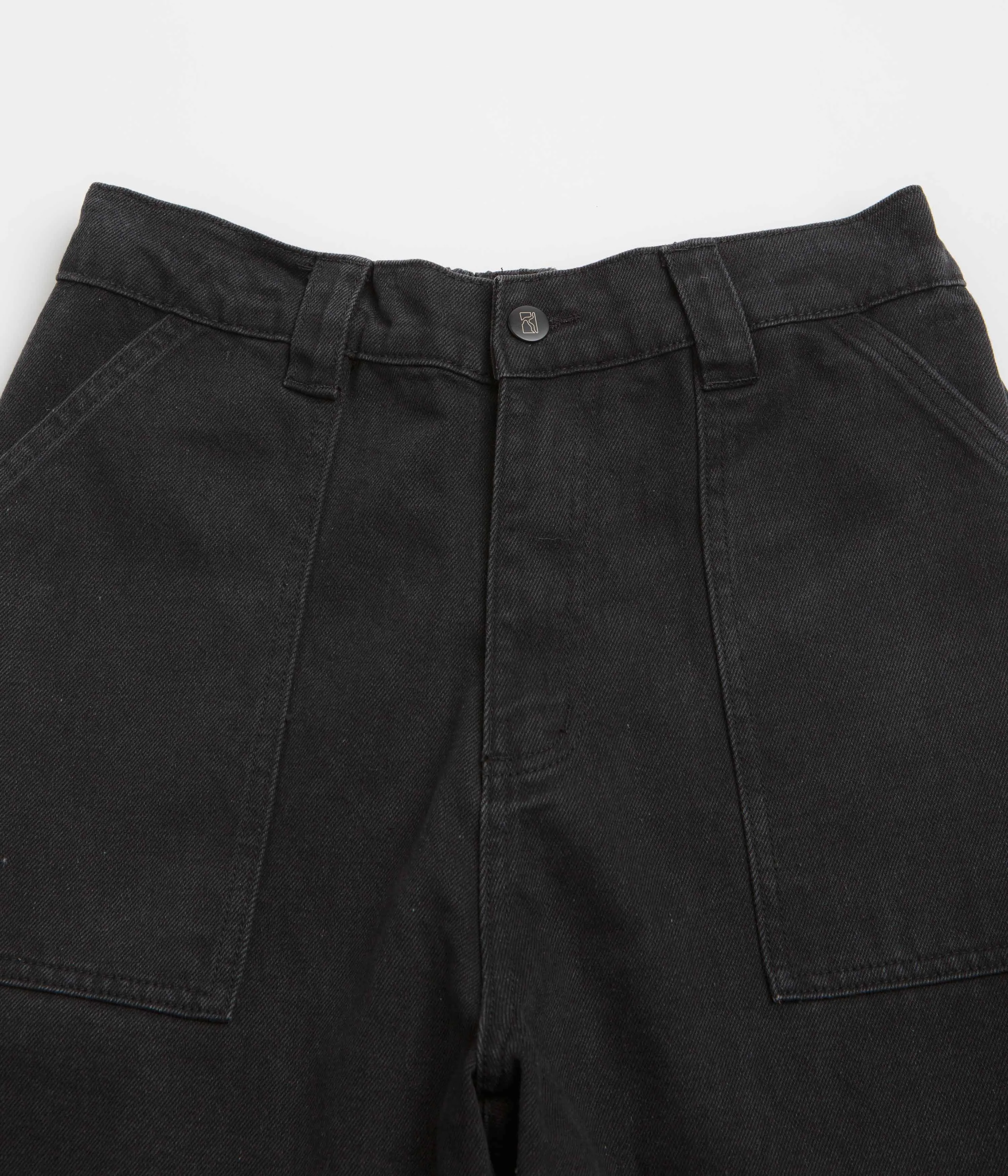 Poetic Collective Painter Pants - Black Denim