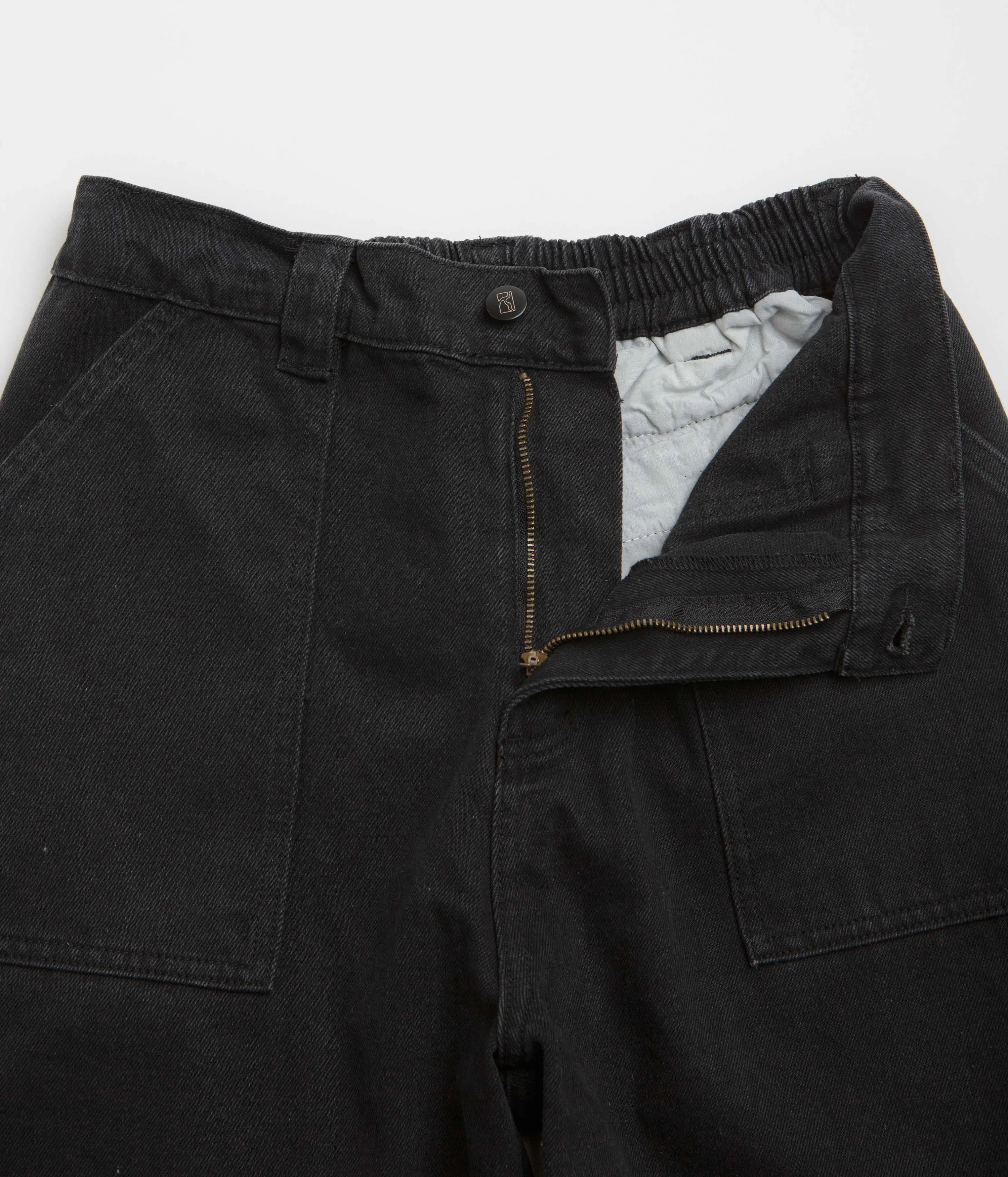 Poetic Collective Painter Pants - Black Denim
