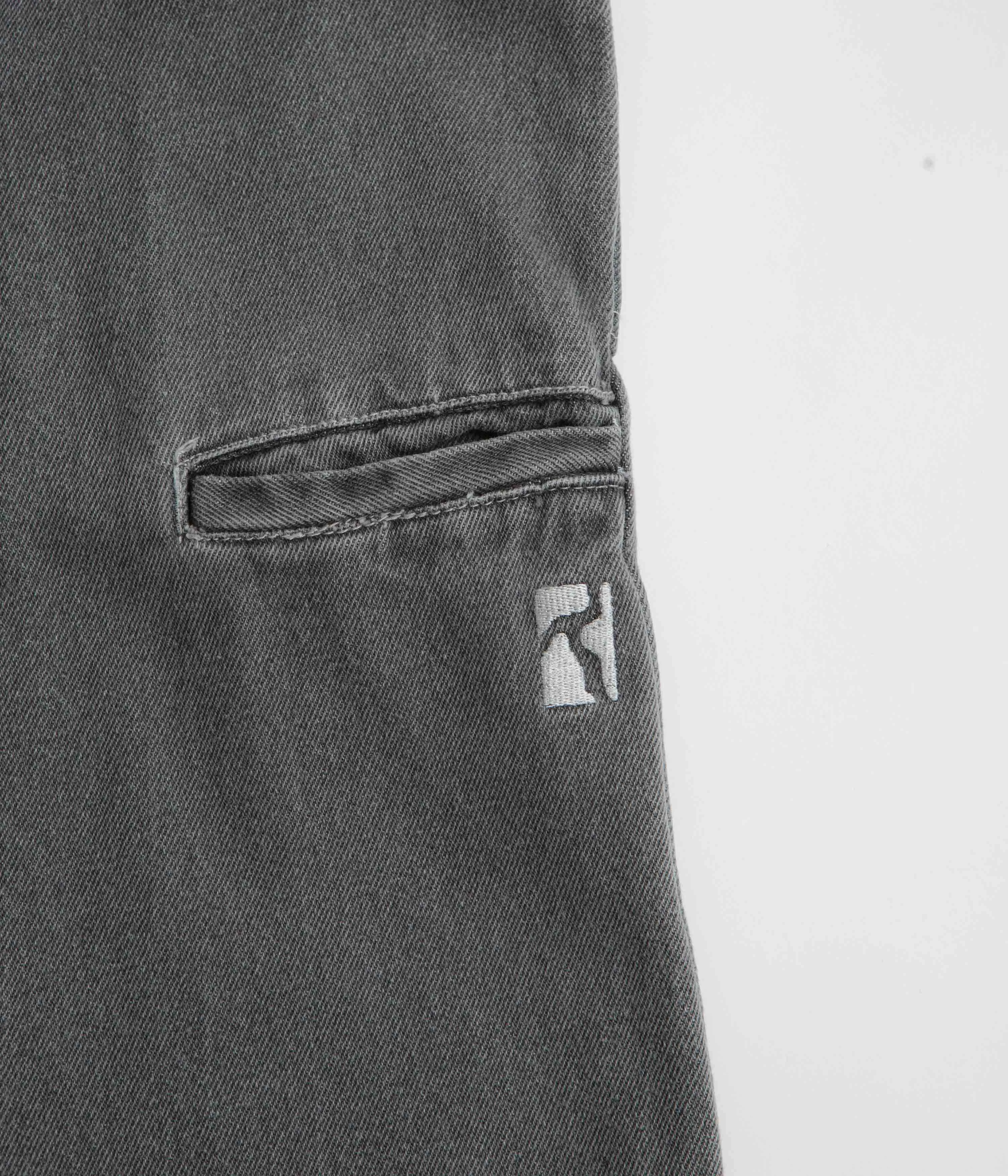 Poetic Collective Painter Pants - Grey Washed Denim