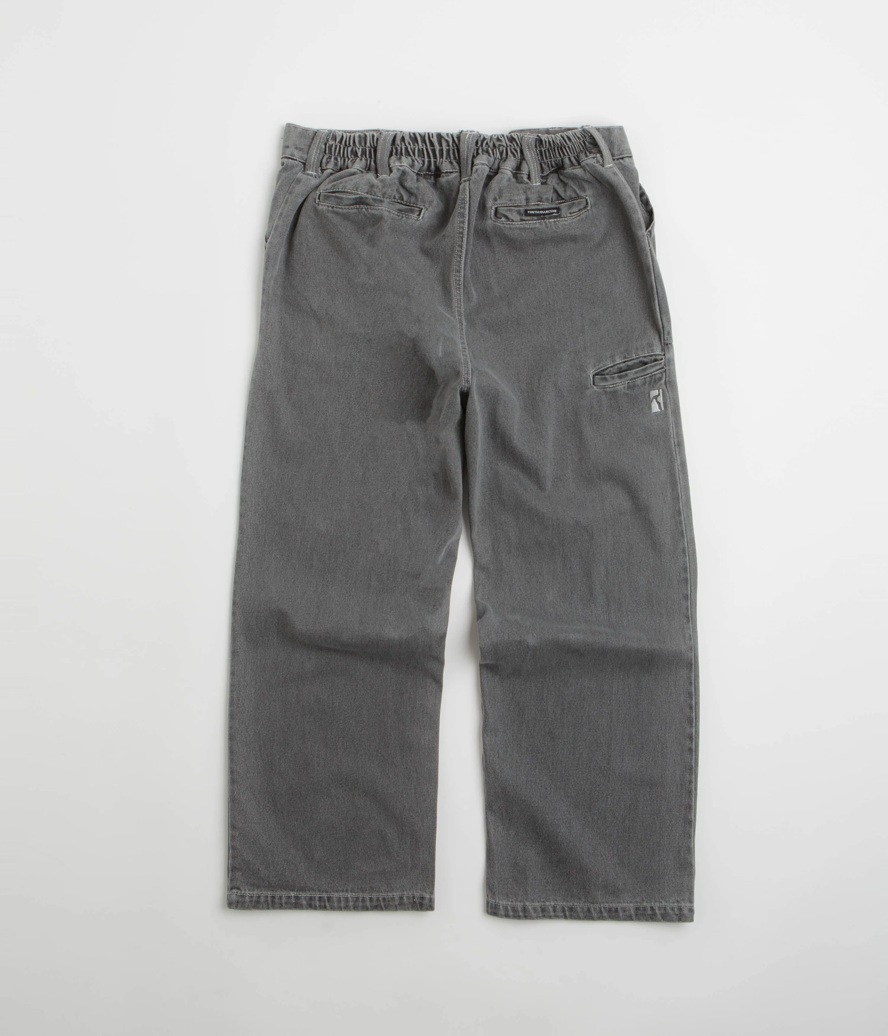 Poetic Collective Painter Pants - Grey Washed Denim