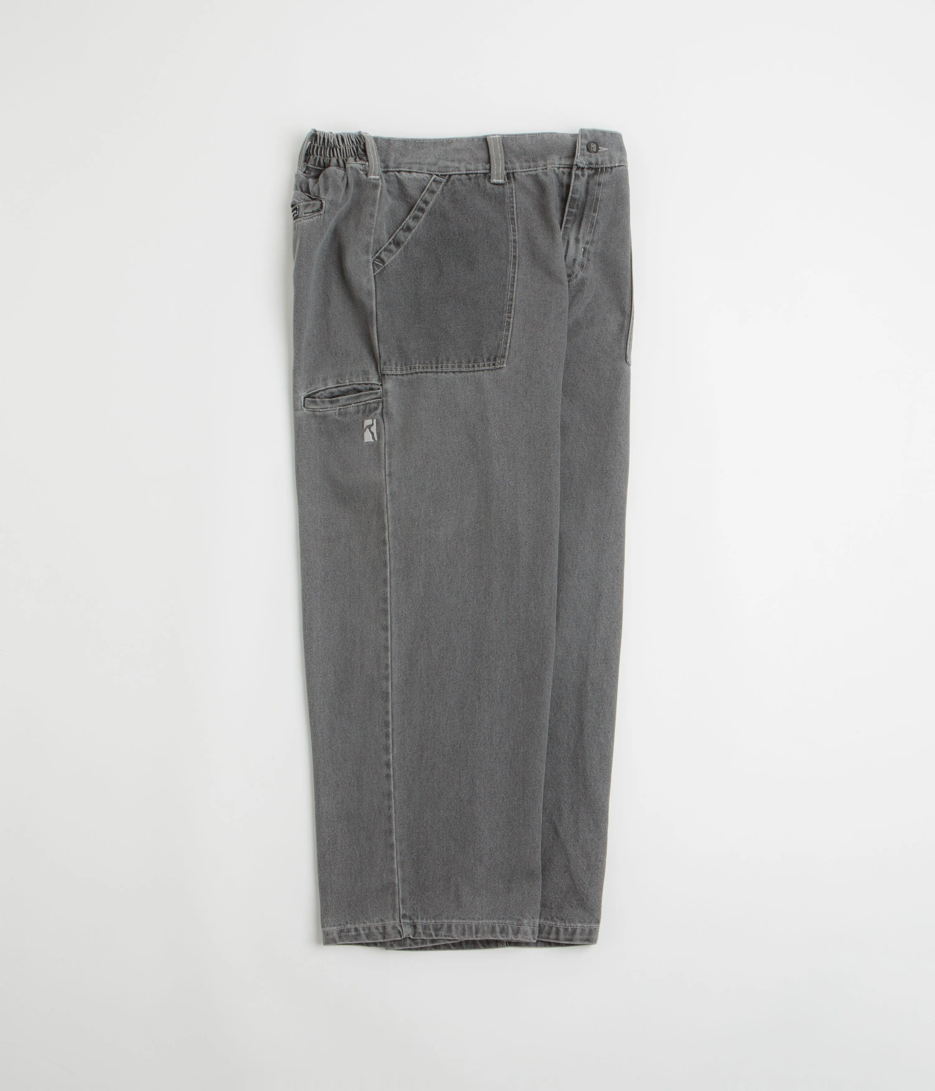 Poetic Collective Painter Pants - Grey Washed Denim