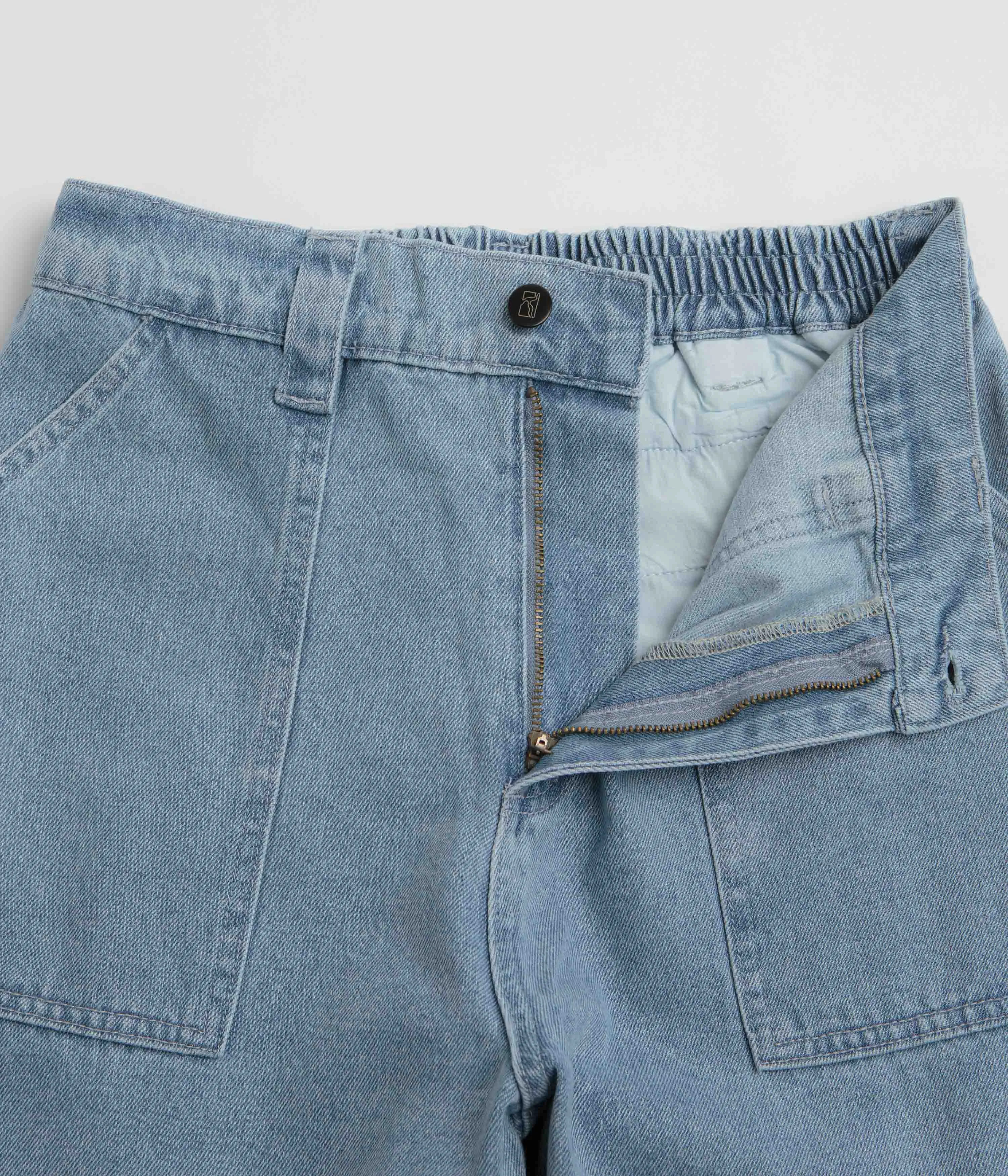 Poetic Collective Painter Pants - Light Blue Denim