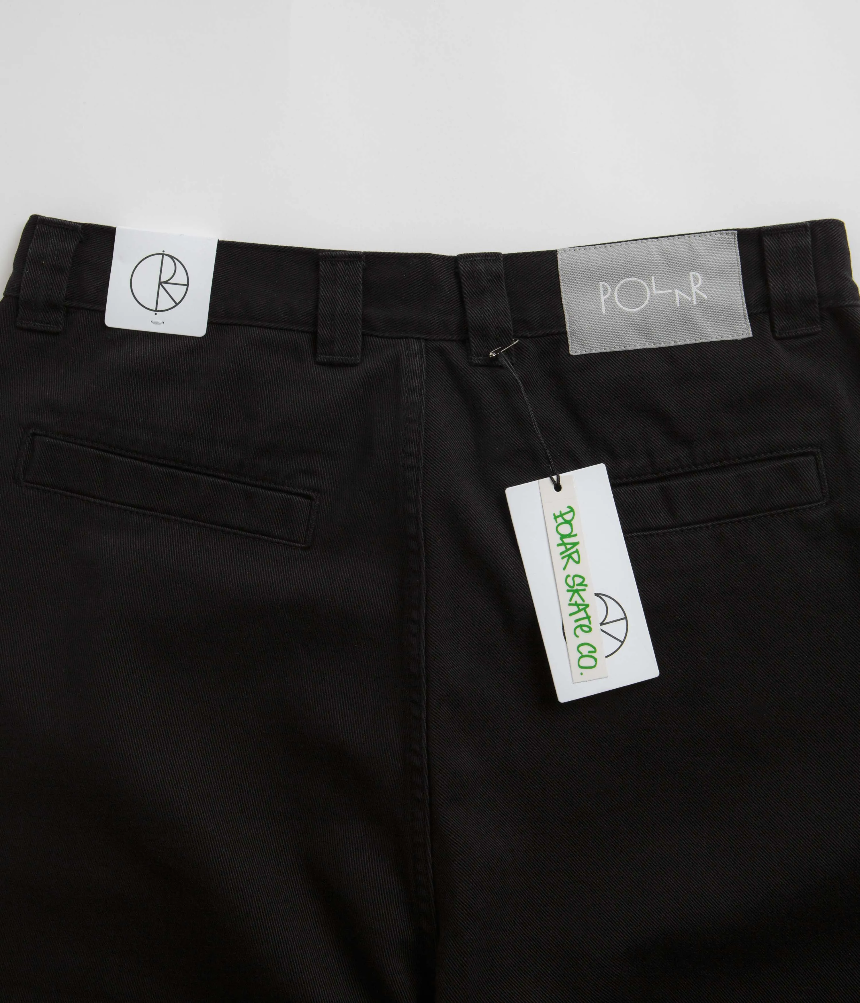 Polar 44 Twill Shorts - Black