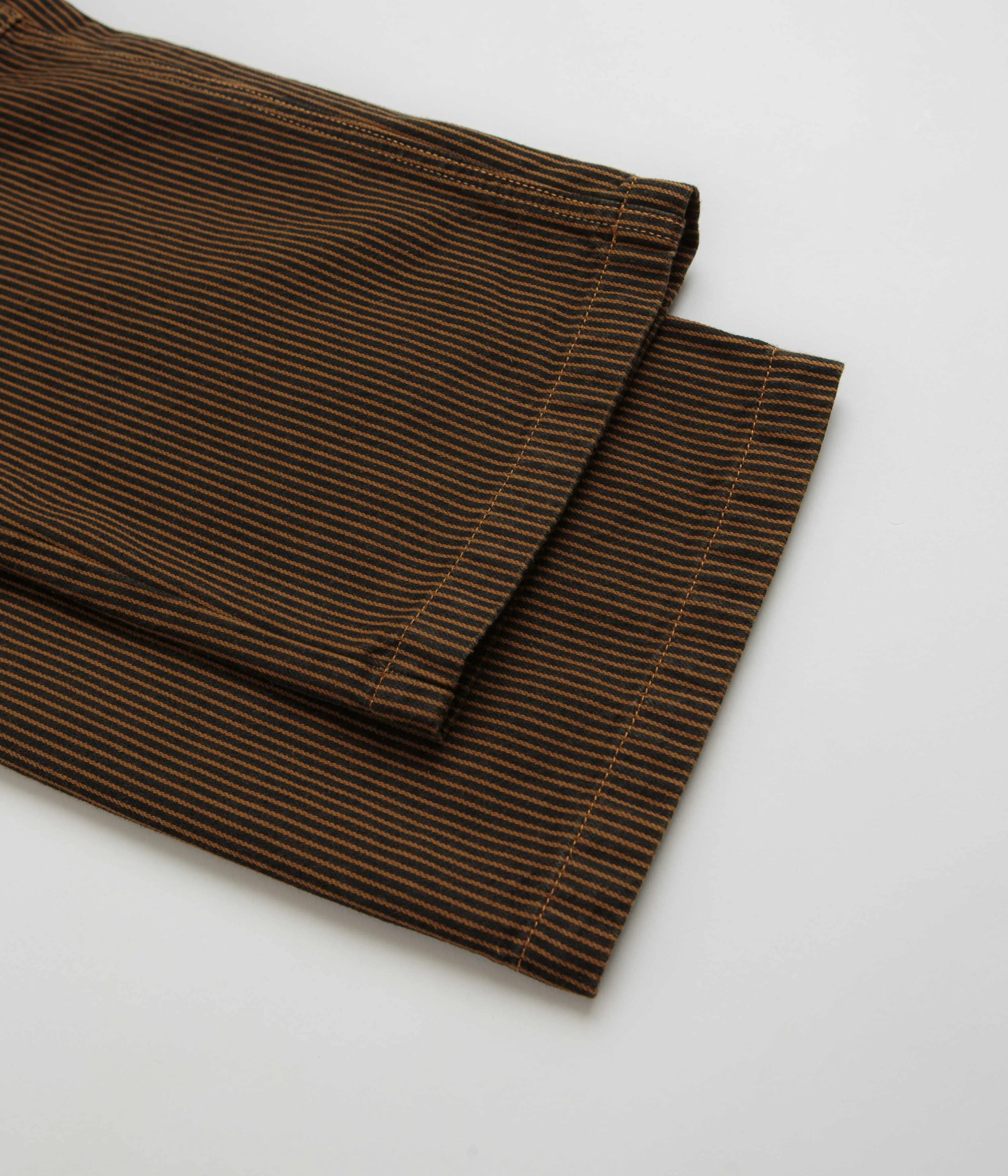 Polar 93 Hickory Stripe Work Pants - Rust