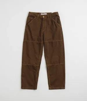 Polar 93 Hickory Stripe Work Pants - Rust