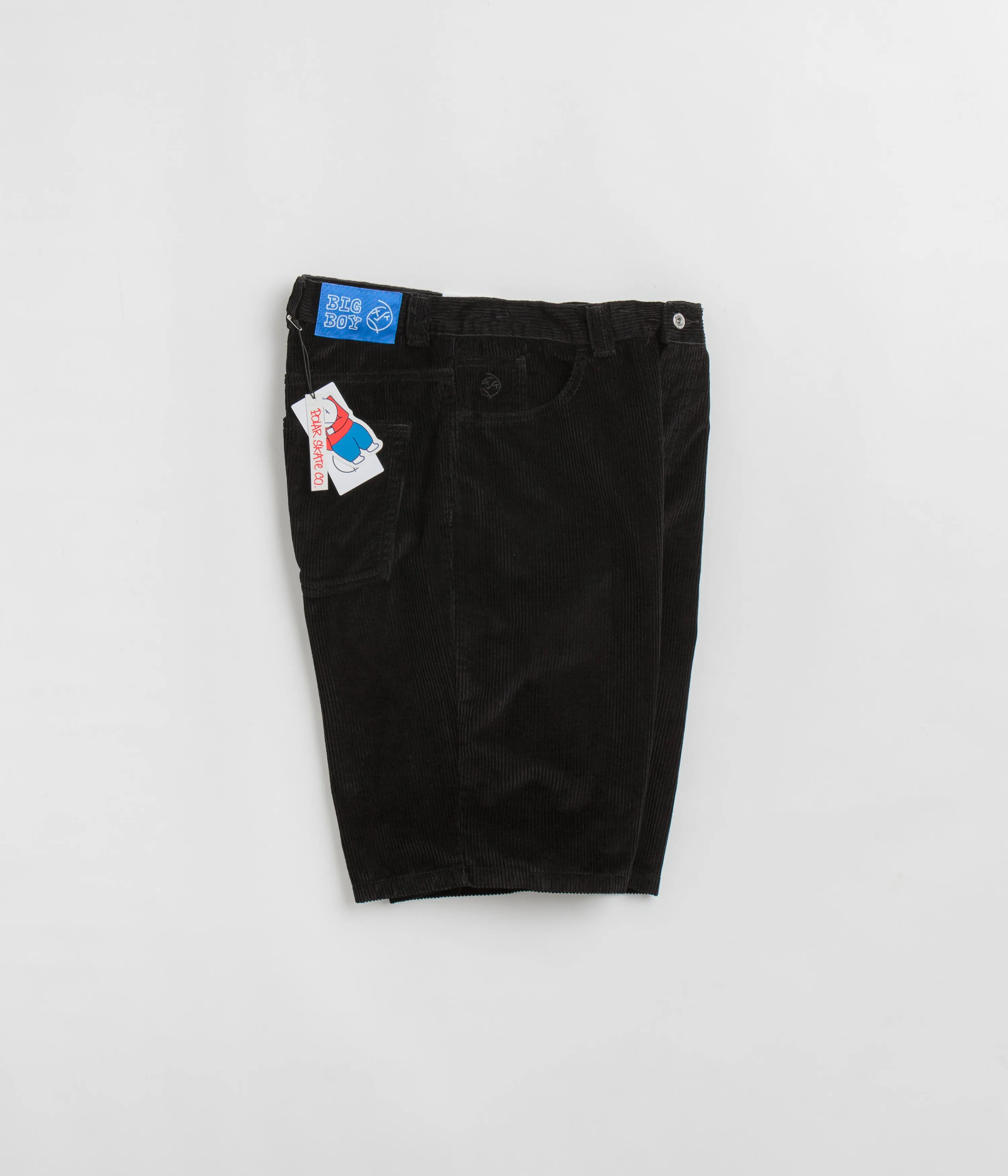 Polar Big Boy Cord Shorts - Black